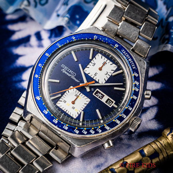 セイコー 角目 自動巻クロノグラフ 1976年製 Ref.6138-0030