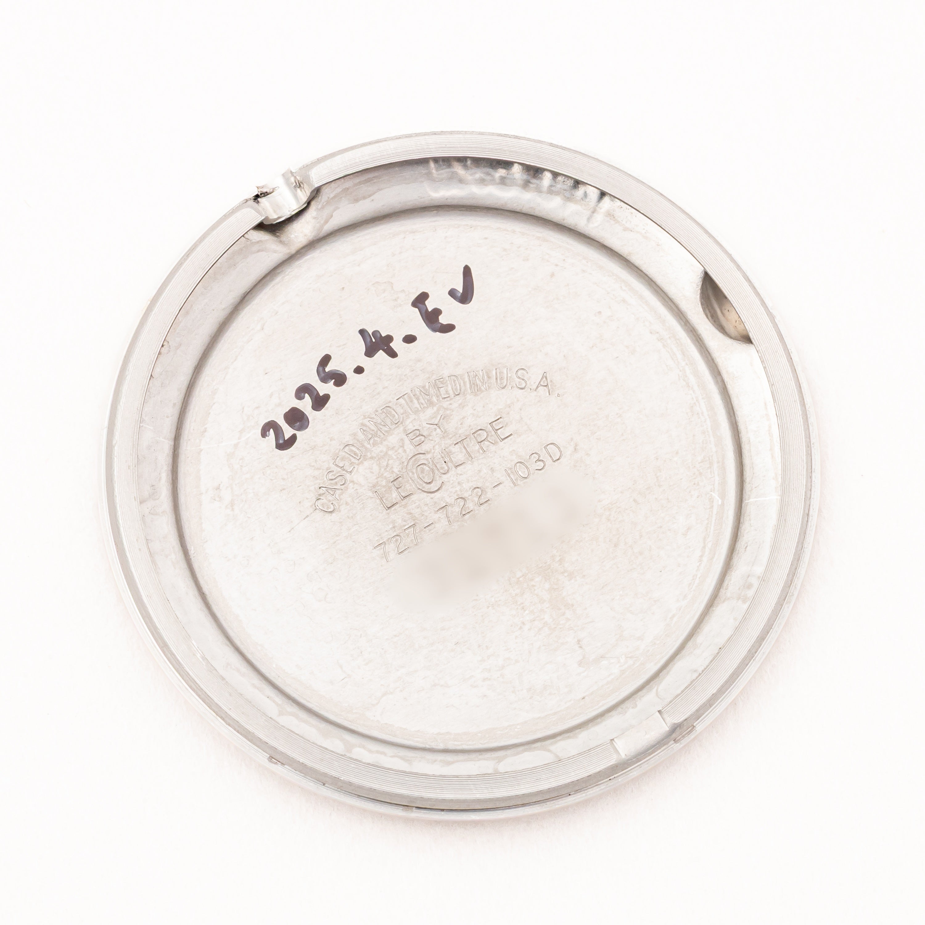 ジャガールクルト ヴァシュロンダブルネーム 14金無垢 手巻き