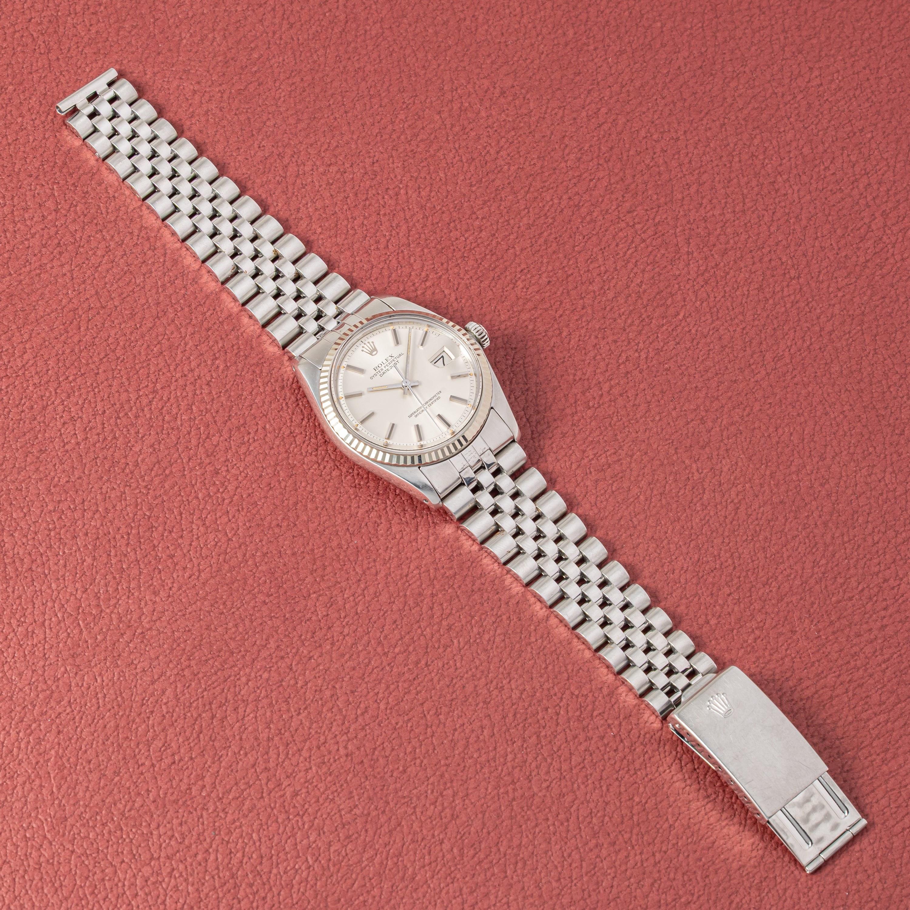 ロレックス デイトジャスト 1974年製 Ref.1601 シルバーダイヤル 純正ジュビリーブレス