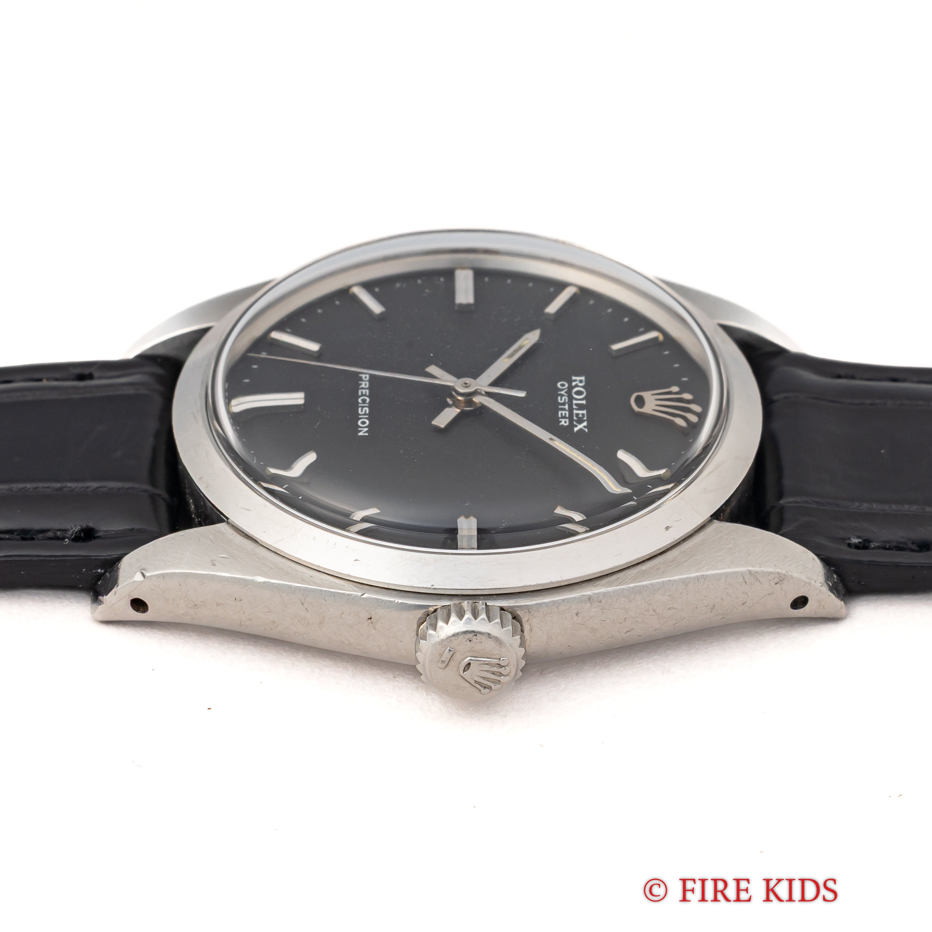 ロレックス Ref.6426 オイスター プレシジョン 1971年製 マットブラックダイヤル