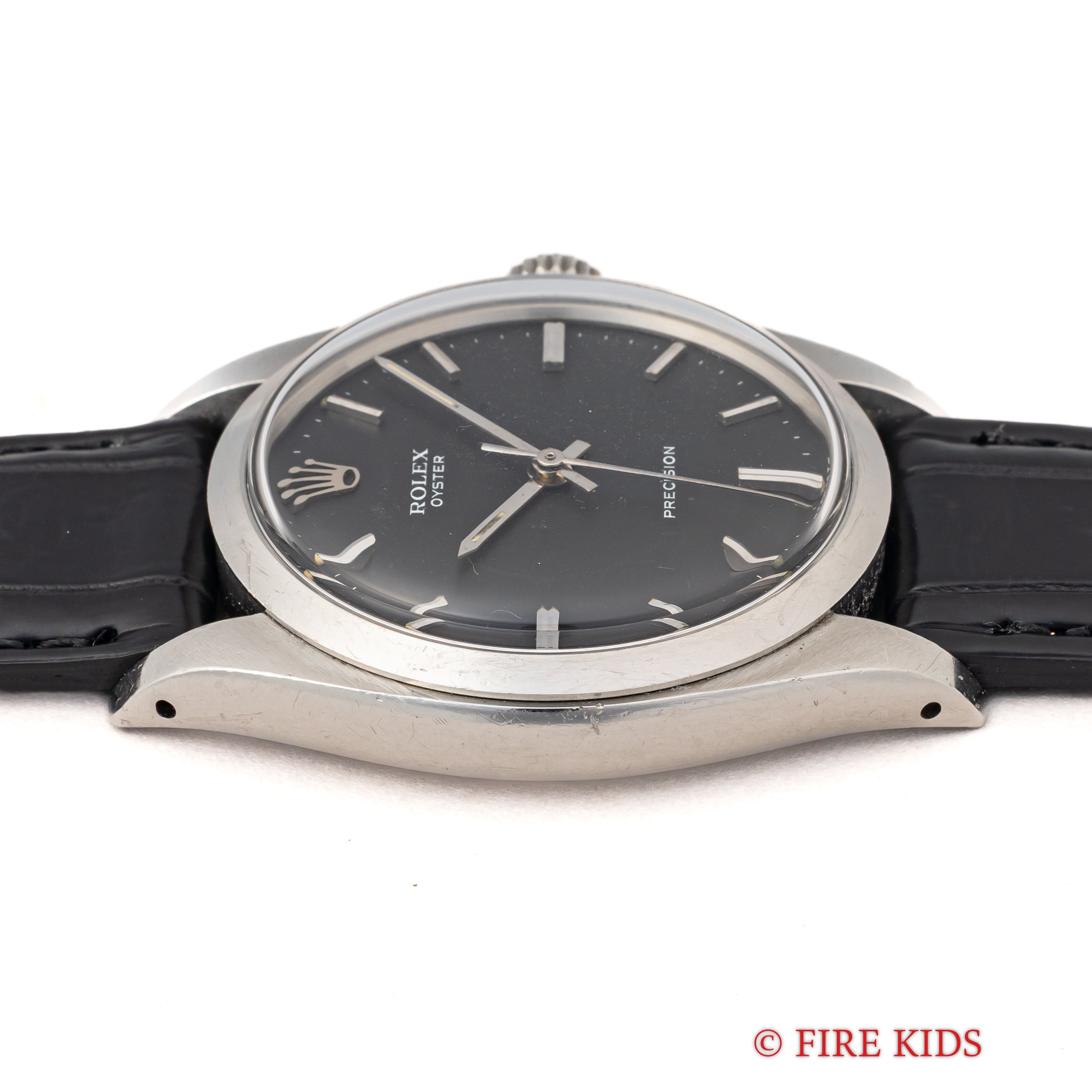 ロレックス Ref.6426 オイスター プレシジョン 1971年製 マットブラックダイヤル