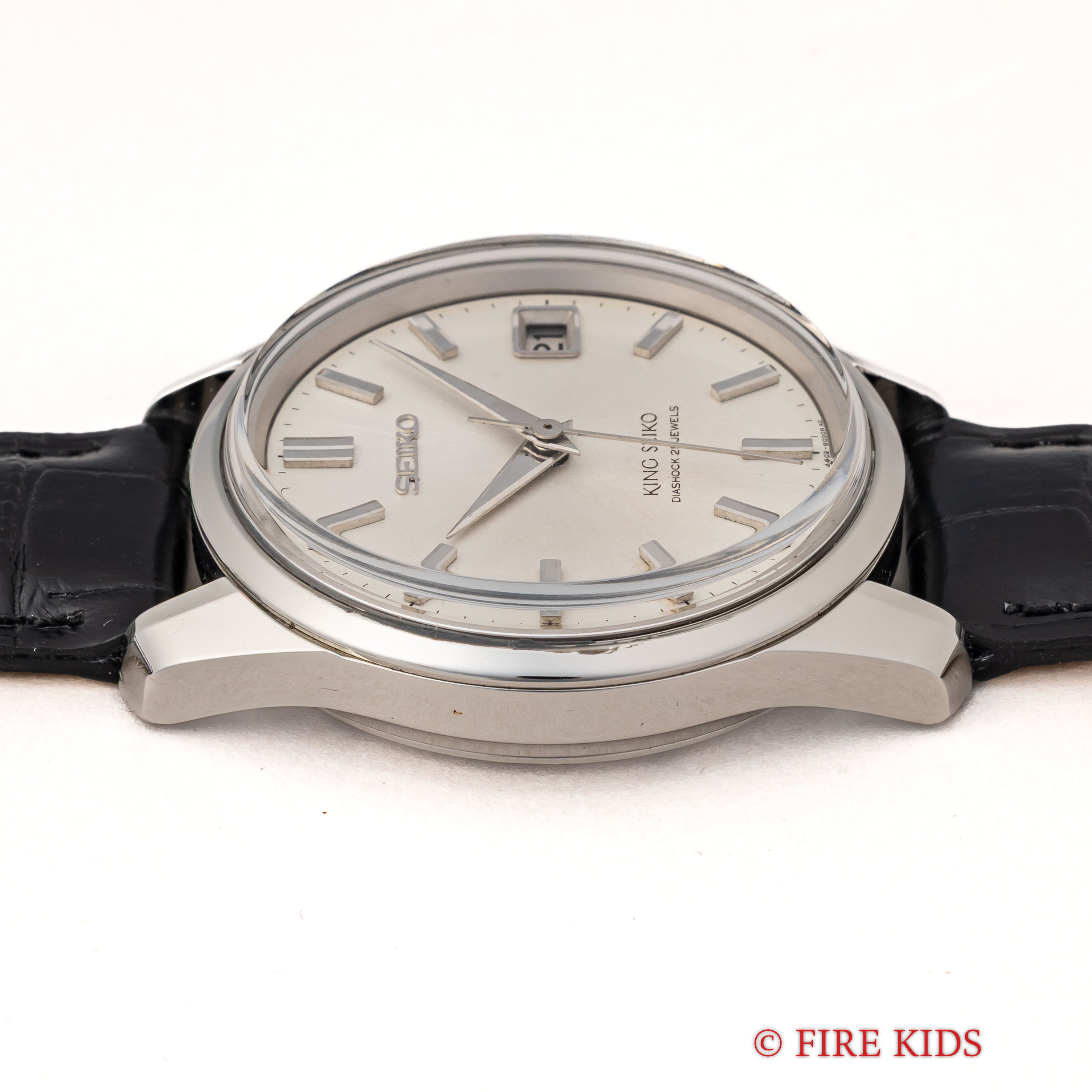 キングセイコー 1965年製 Ref.4402-8000 44KS シルバーダイヤル 盾メダリオン