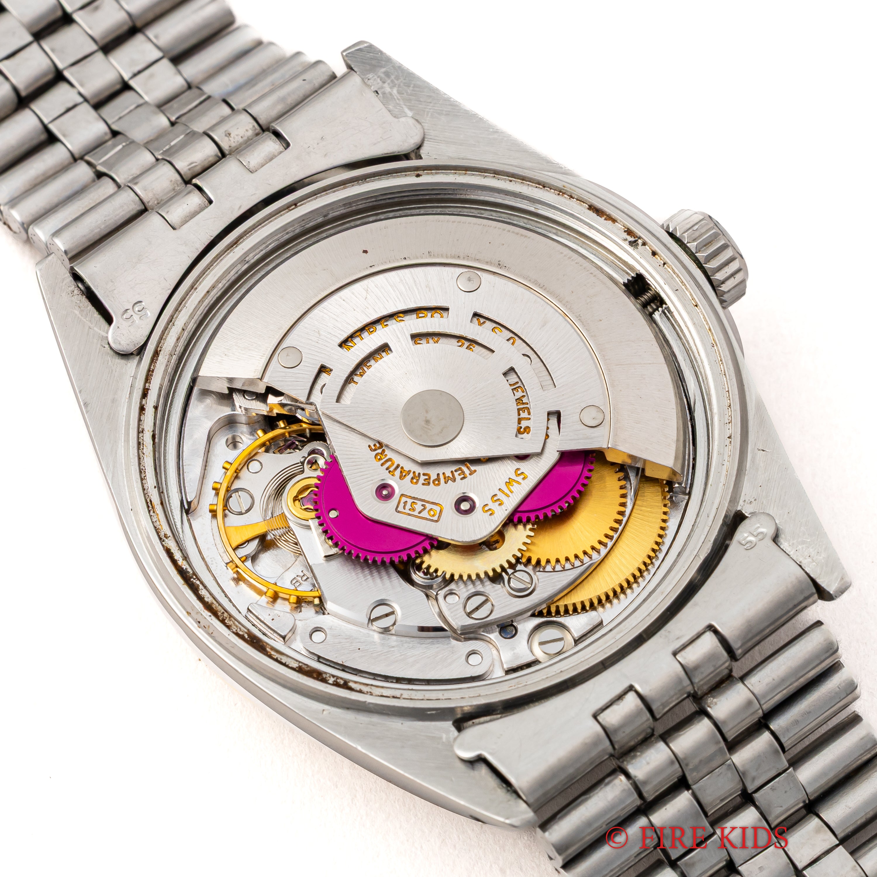 ロレックス デイトジャスト Ref.1601 ブルーダイヤル 1973年製 Cal.1570