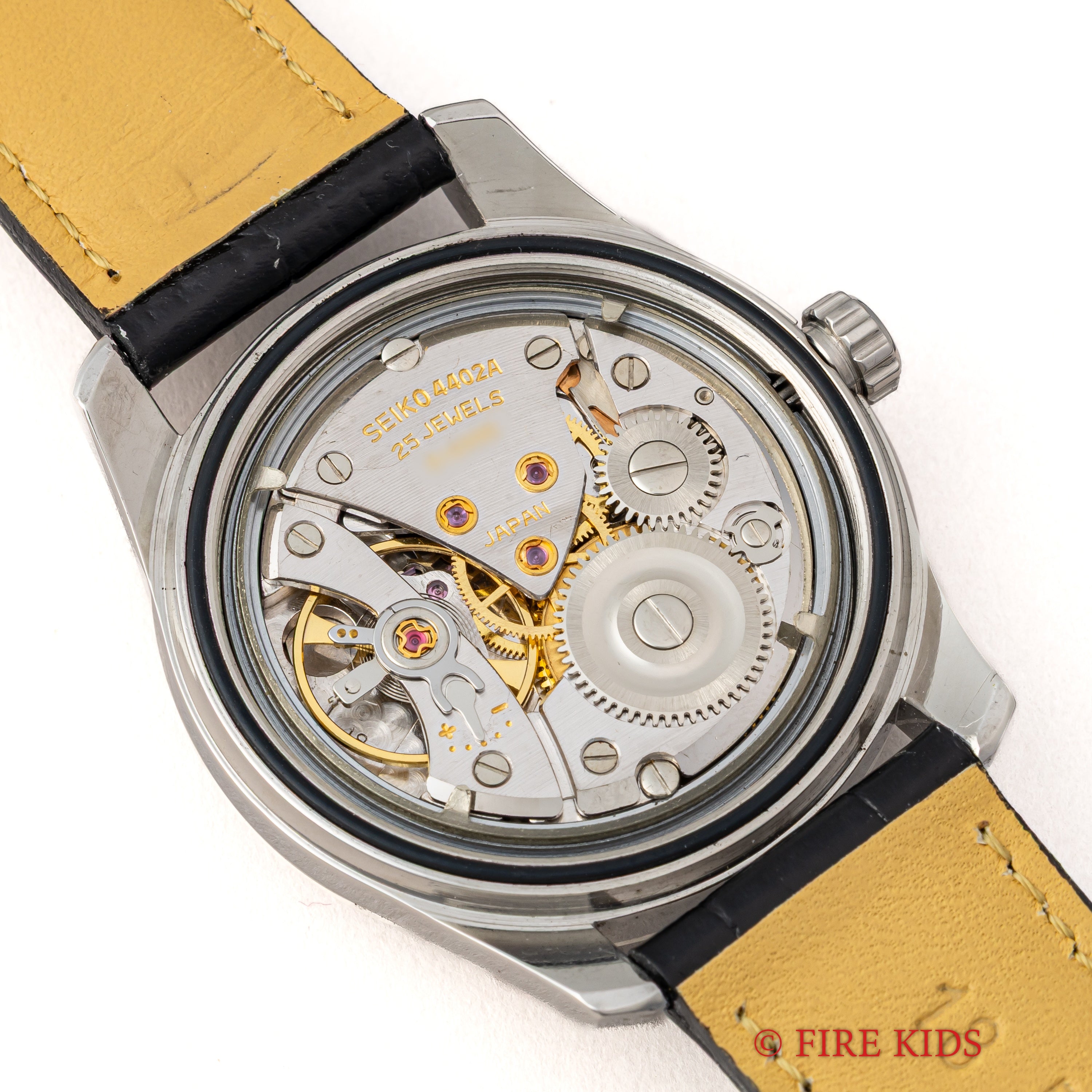 キングセイコー 1965年製 Ref.4402-8000 44KS シルバーダイヤル 盾メダリオン