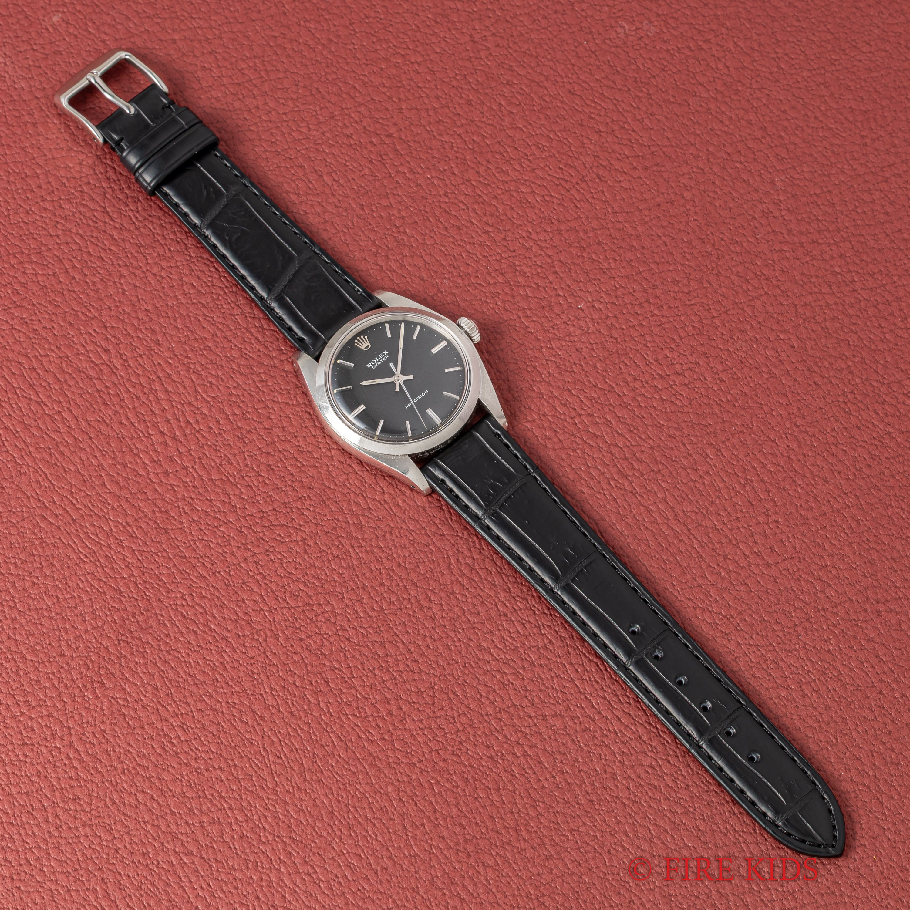 ロレックス Ref.6426 オイスター プレシジョン 1971年製 マットブラックダイヤル