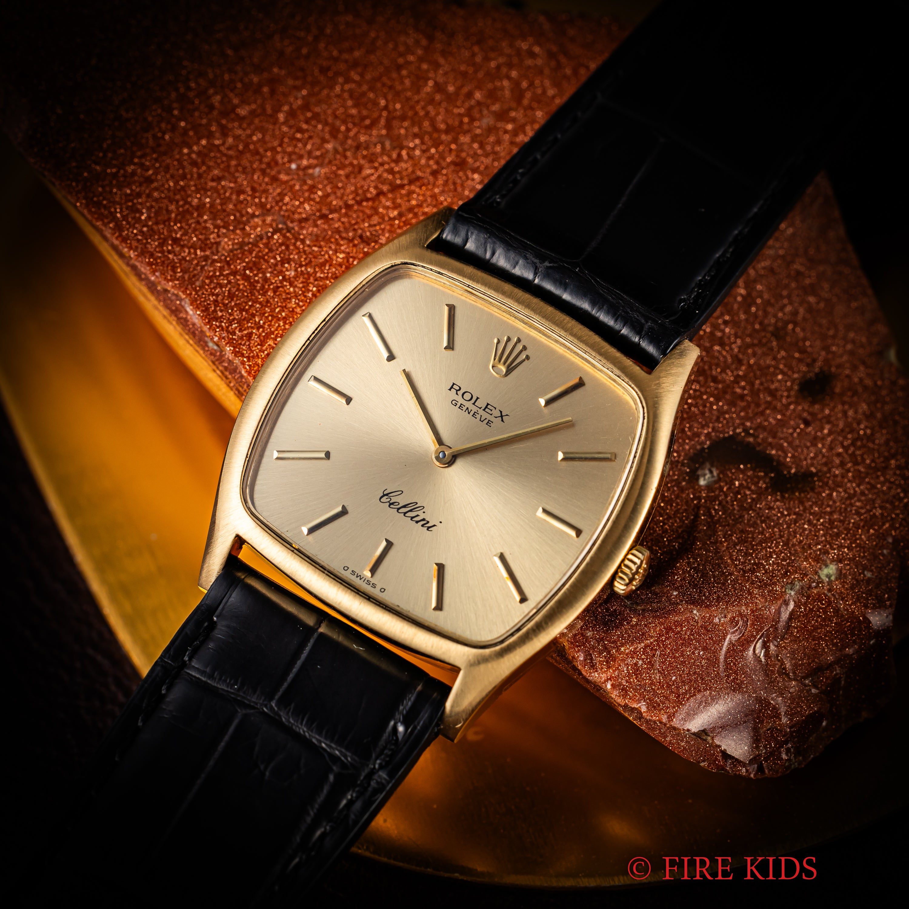 ス*ー様 おもちゃのロレックス ロレックス デイトジャスト 68278G 10Pダイヤ 18KYG 金無垢 1984