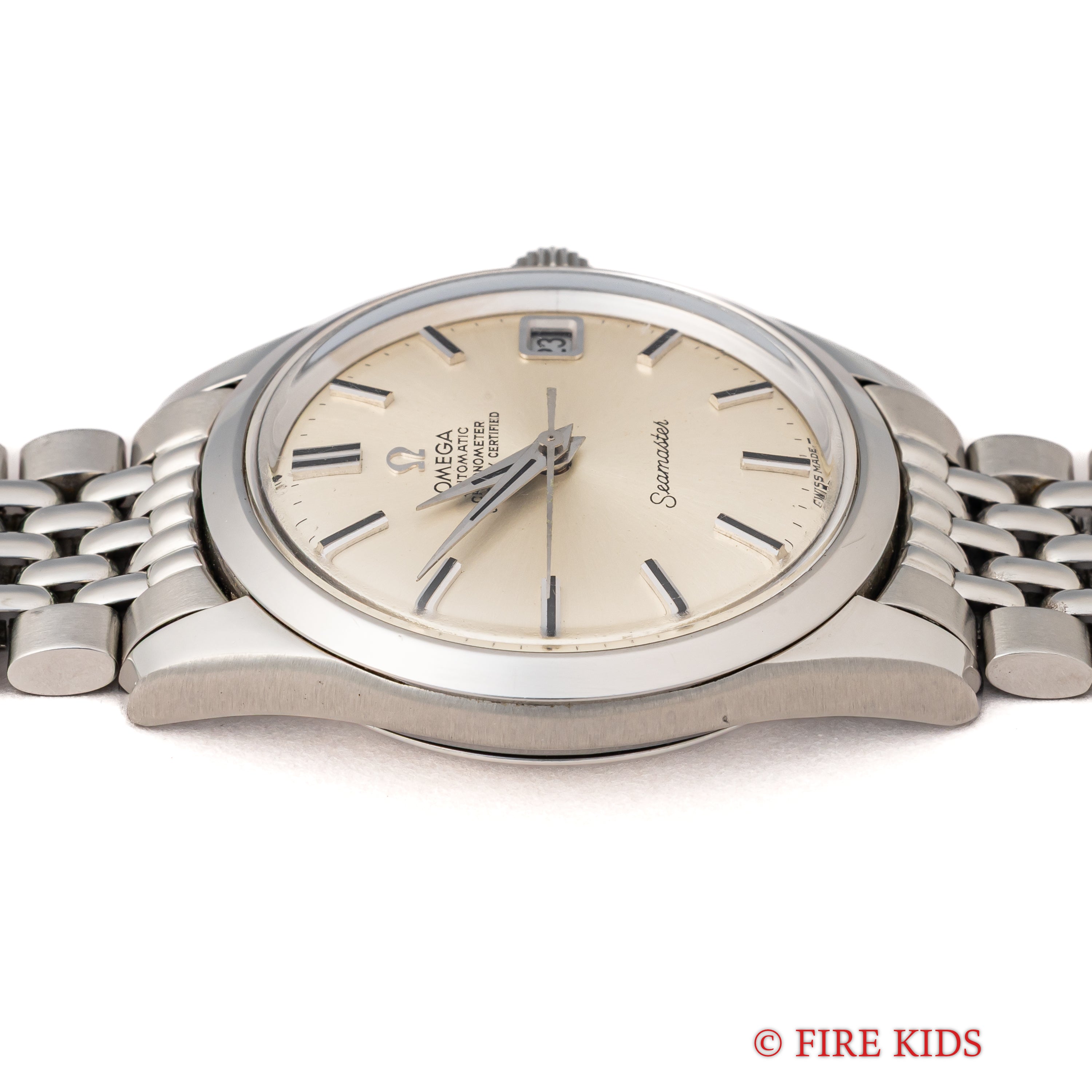 オメガ シーマスター クロノメーター 1969年製 Ref.166.010 純正ライスブレス付き