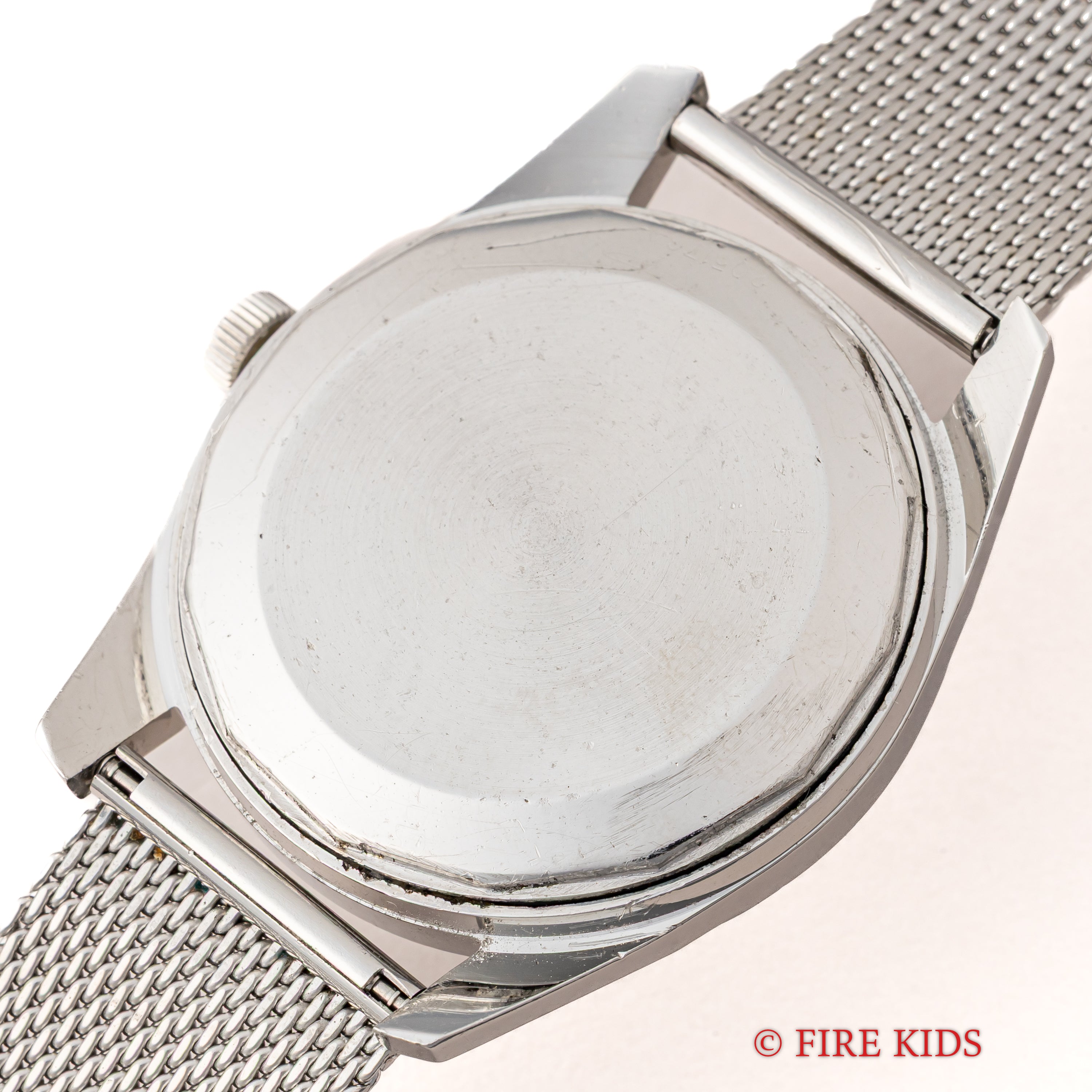 IWC ラウンドケース 1972年製 Ref.820AD ペラトン式自動巻き Cal.8541B 純正メッシュブレス