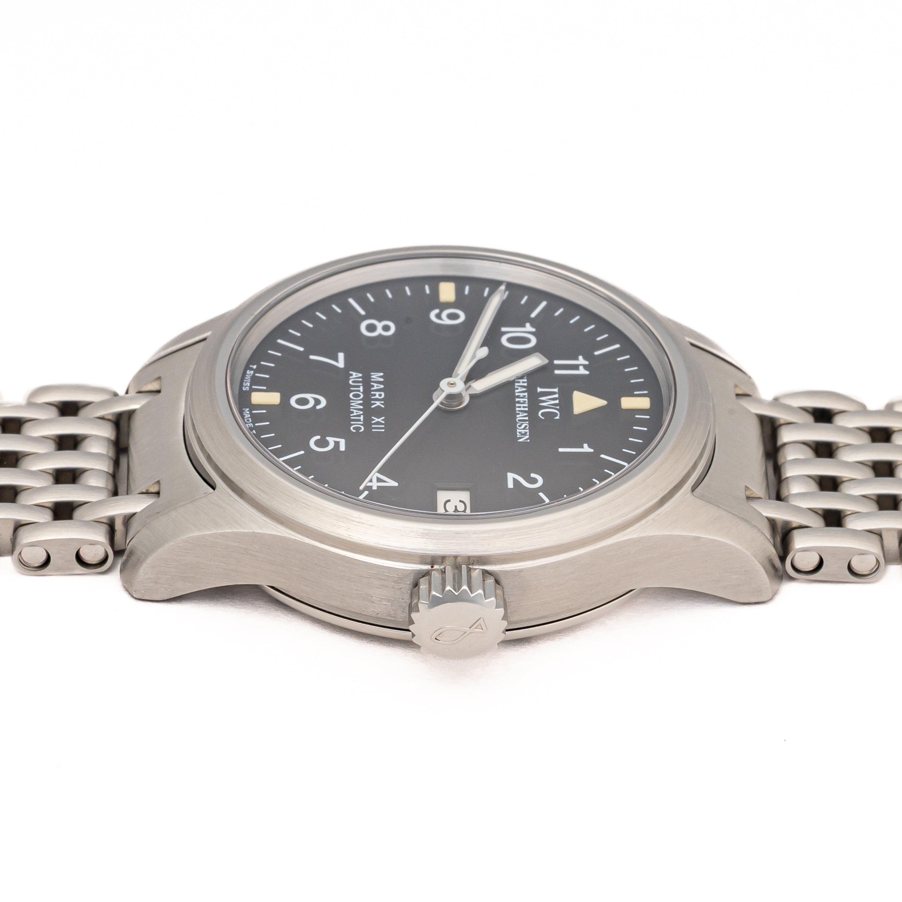 IWC マーク12 レディース 純正ステンレスブレス 2000年製（平成12年）箱・ギャラ付