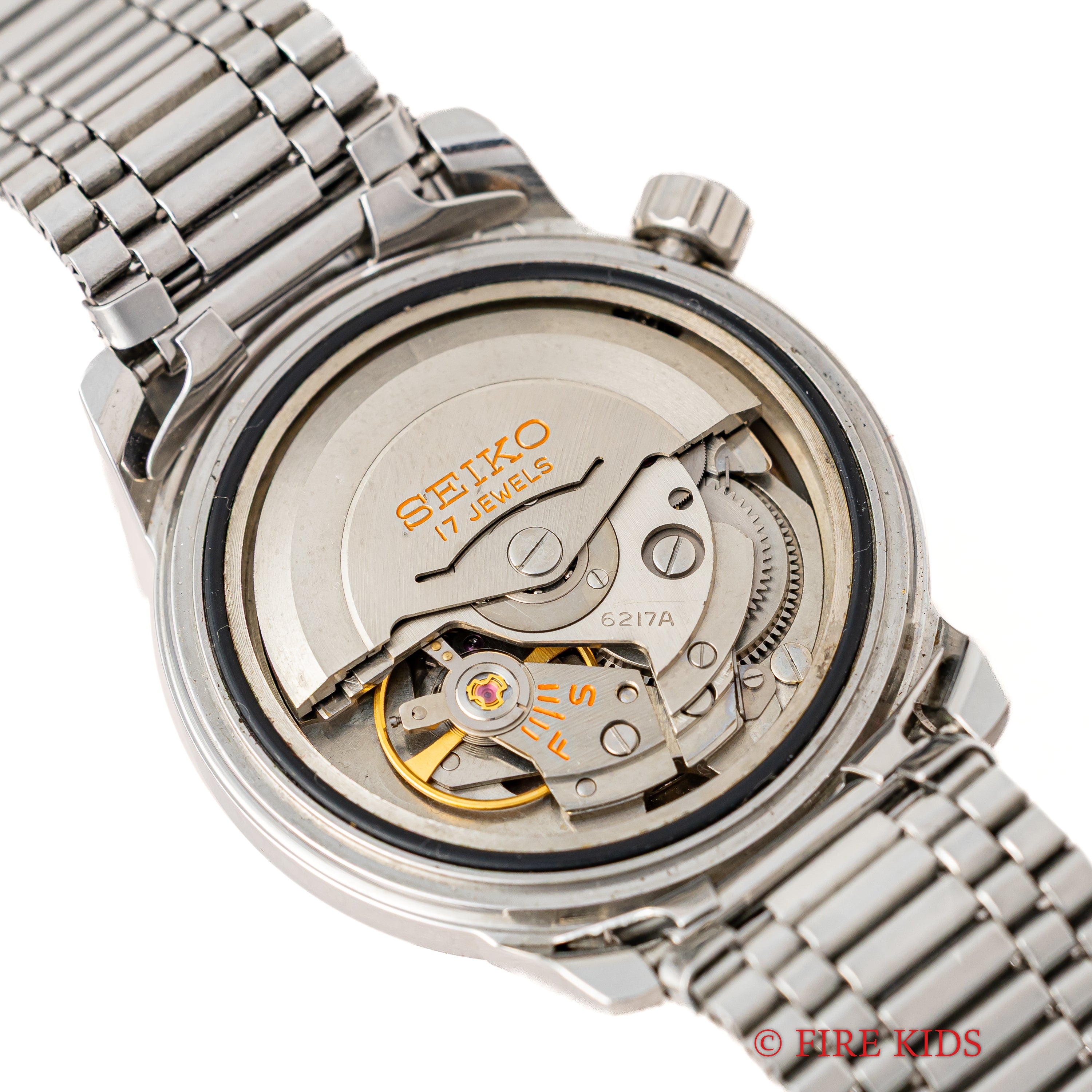 セイコー ワールドタイム1st 1964年製 Ref.6217-7000 聖火マーク オリジナルブレス
