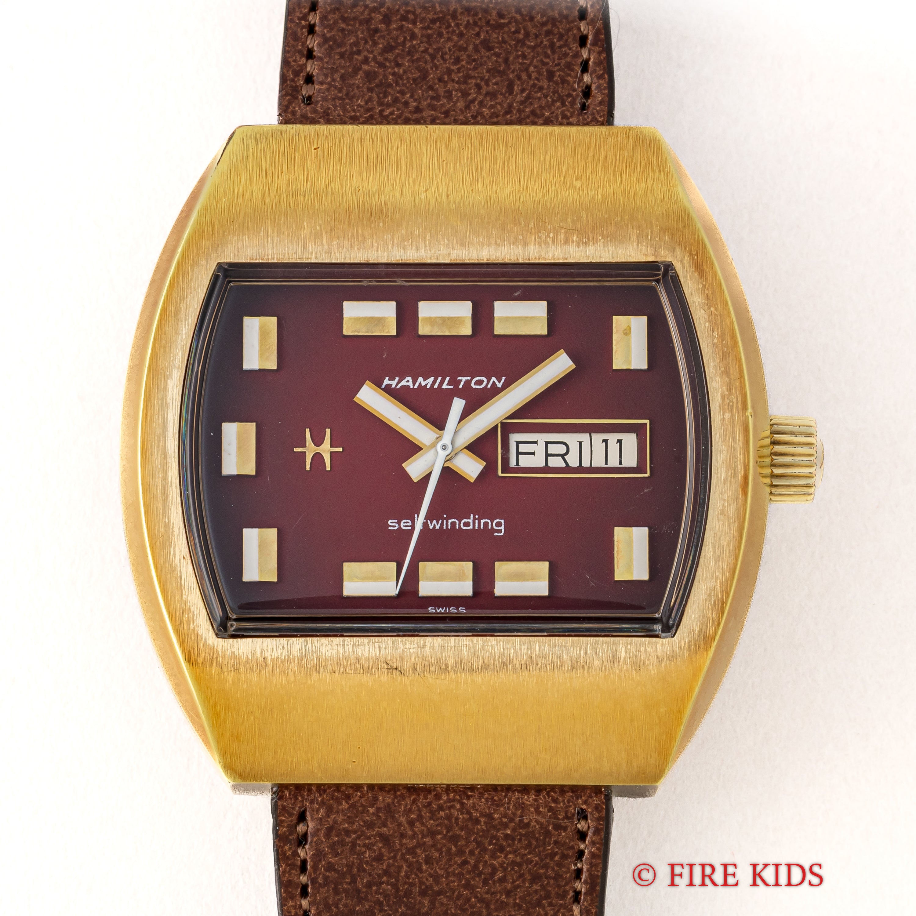 ハミルトン TVスクリーン 1970年代製 レッドグラデーション