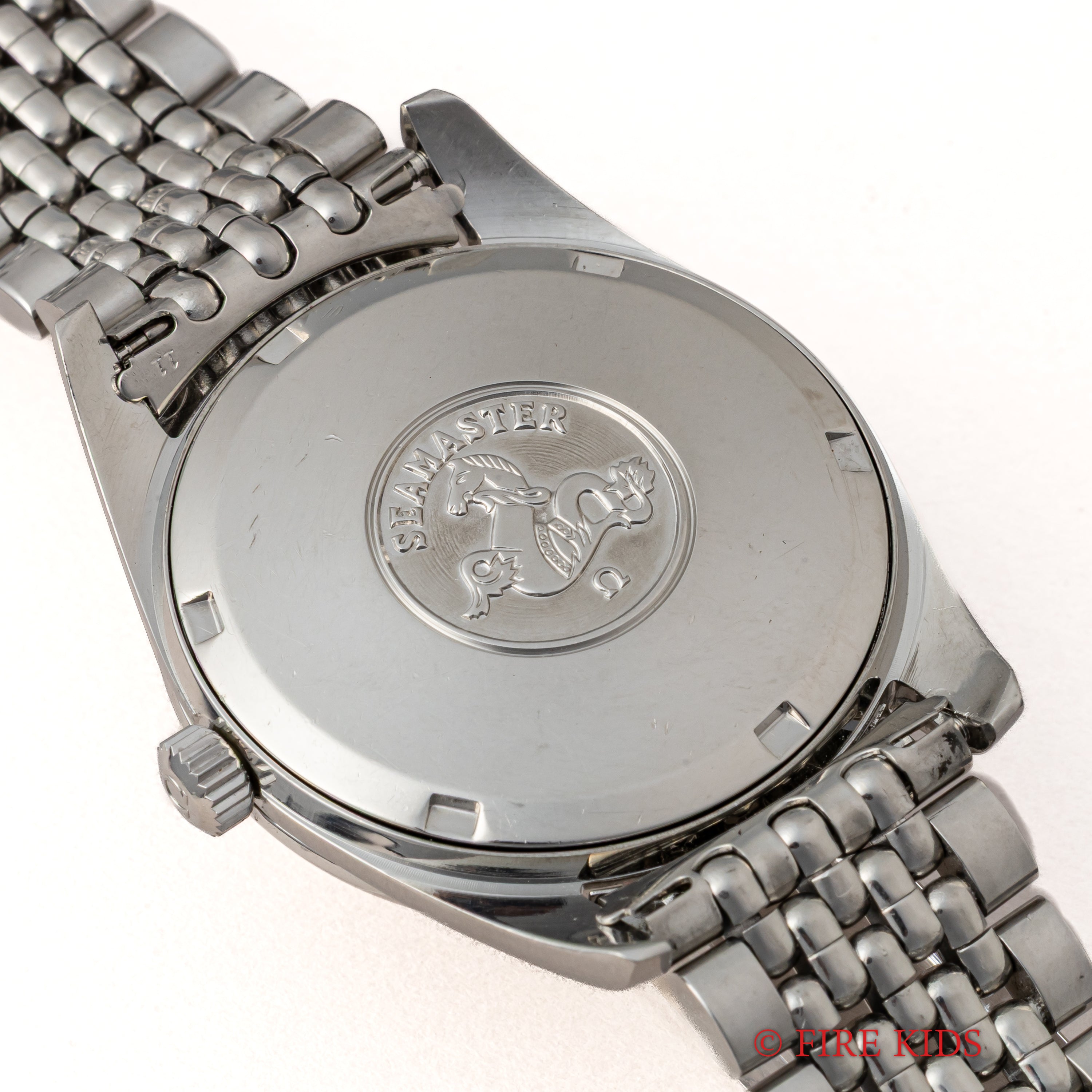 オメガ シーマスター クロノメーター 純正ライスブレス付き 自動巻き