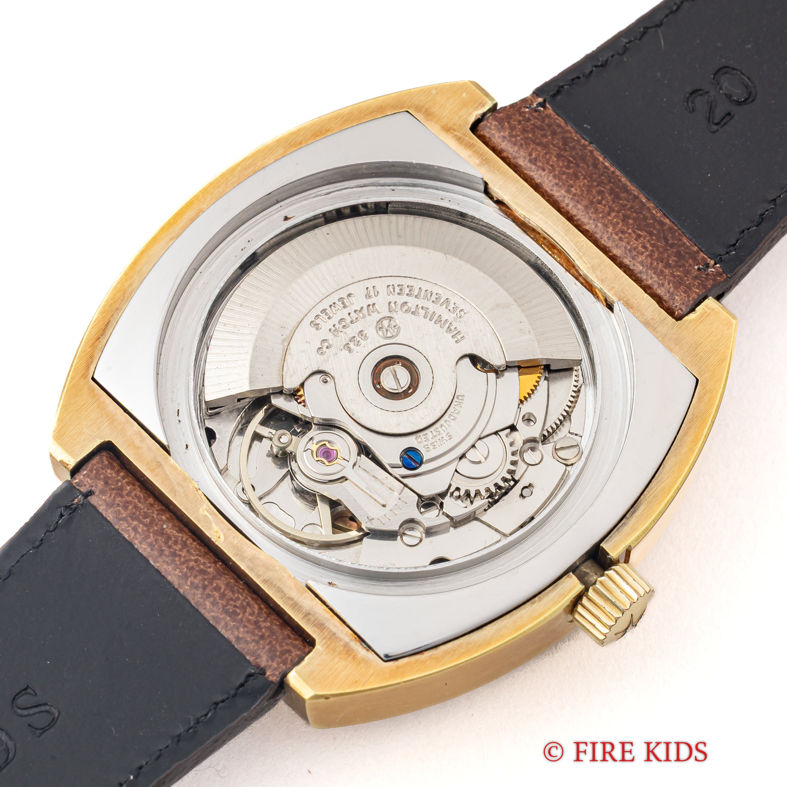【希少美品】HAMILTON 自動巻 ビンテージ 高級時計ハミルトン】Hamilton 14K 24ダイヤ 手巻き 腕時計