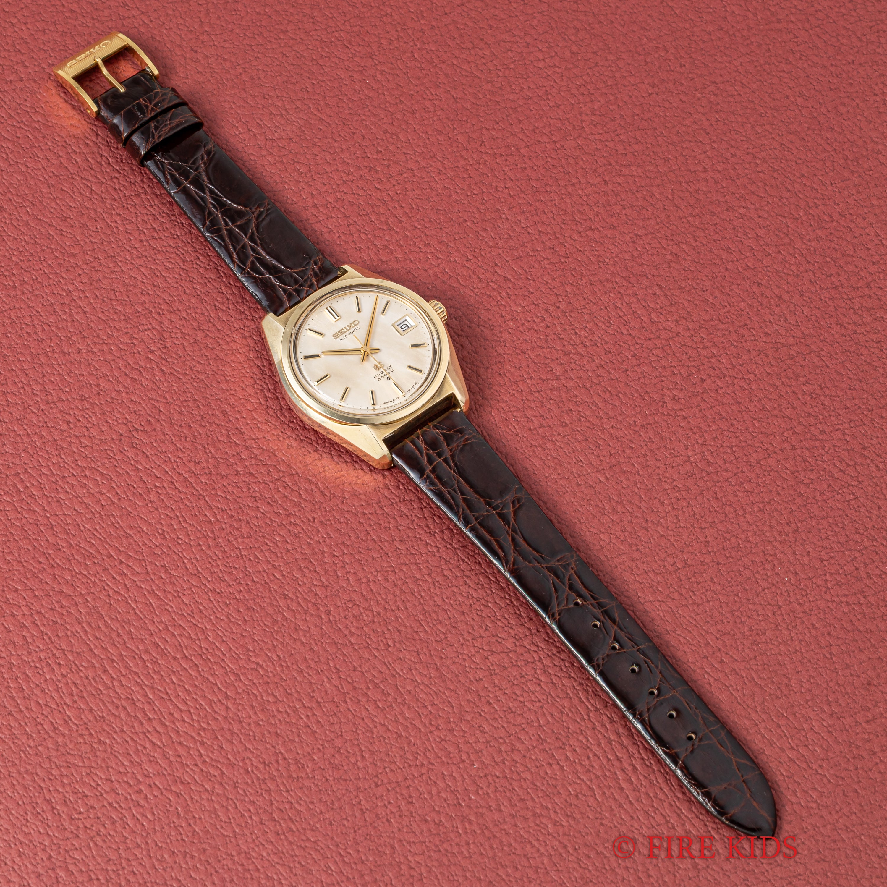 グランドセイコー 1969年製 Ref.6145-8000 CAPゴールドケース 10振動自動巻き 36000 61GS 純正尾錠