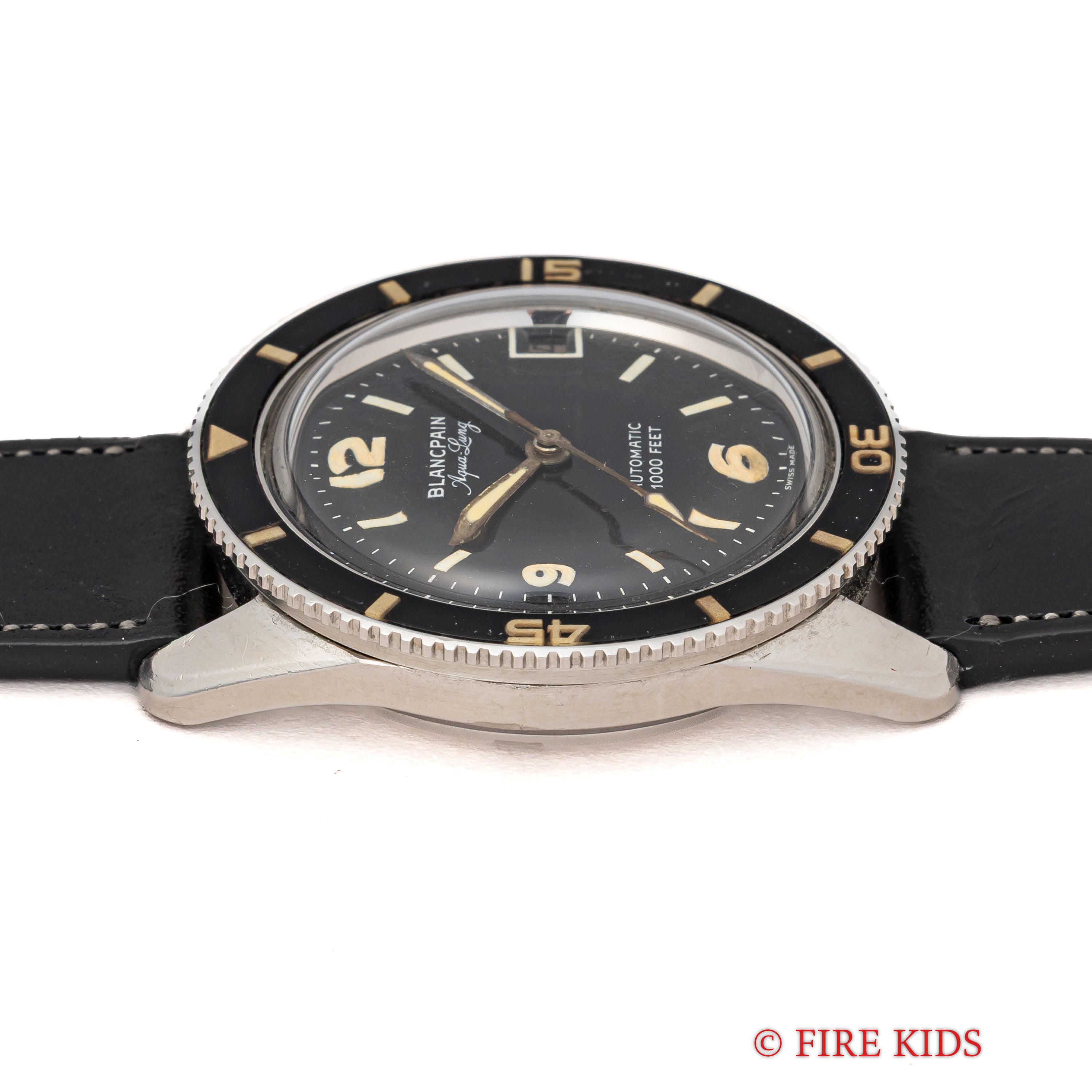 ブランパン アクアラング 1960年代製 自動巻 Cal.R.585 2022年メーカー修理レポート