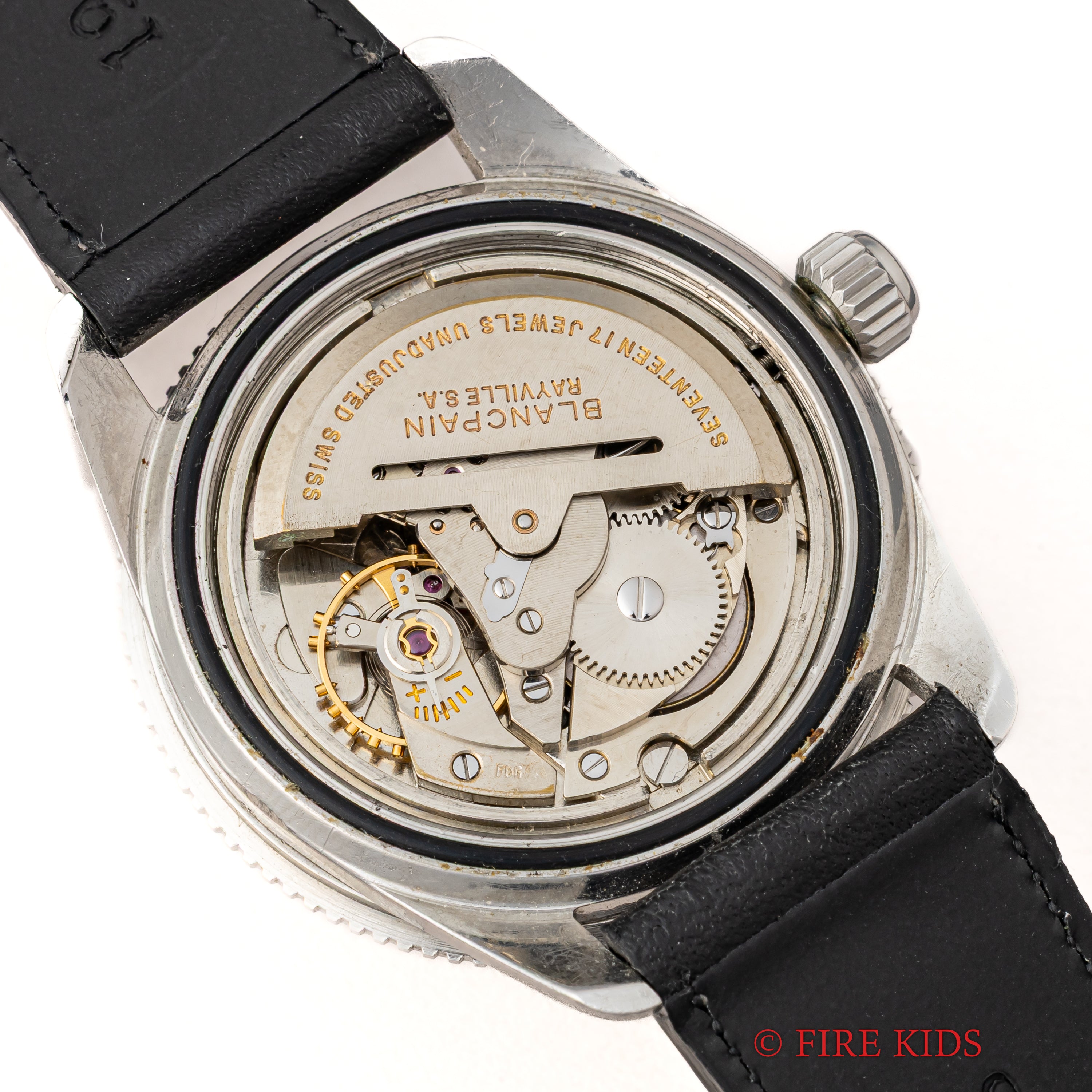 ブランパン アクアラング 1960年代製 自動巻 Cal.R.585 2022年メーカー修理レポート