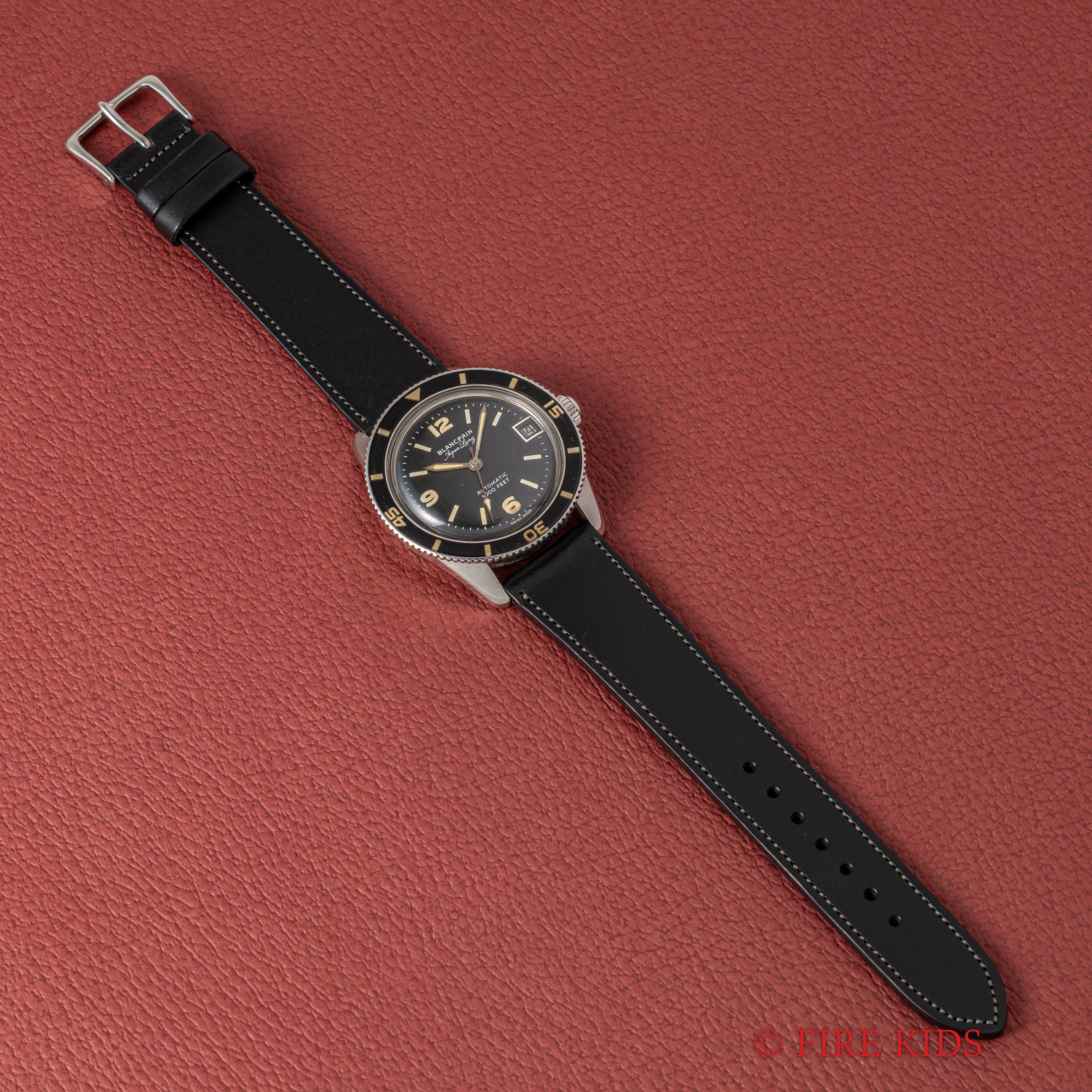 ブランパン アクアラング 1960年代製 自動巻 Cal.R.585 2022年メーカー修理レポート