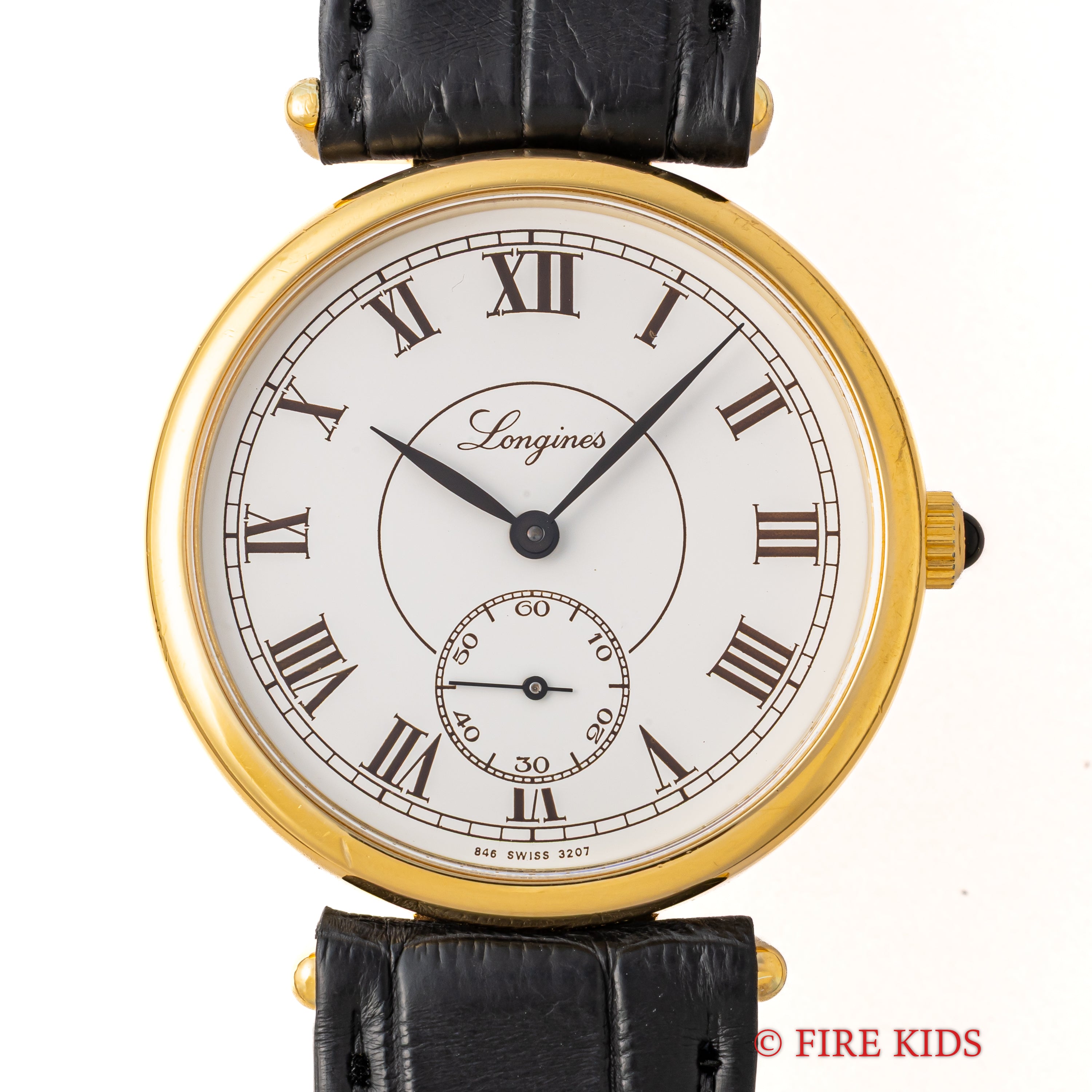 ロンジン 1982年製 150周年記念モデル スモールセコンド ローマンダイヤル 手巻