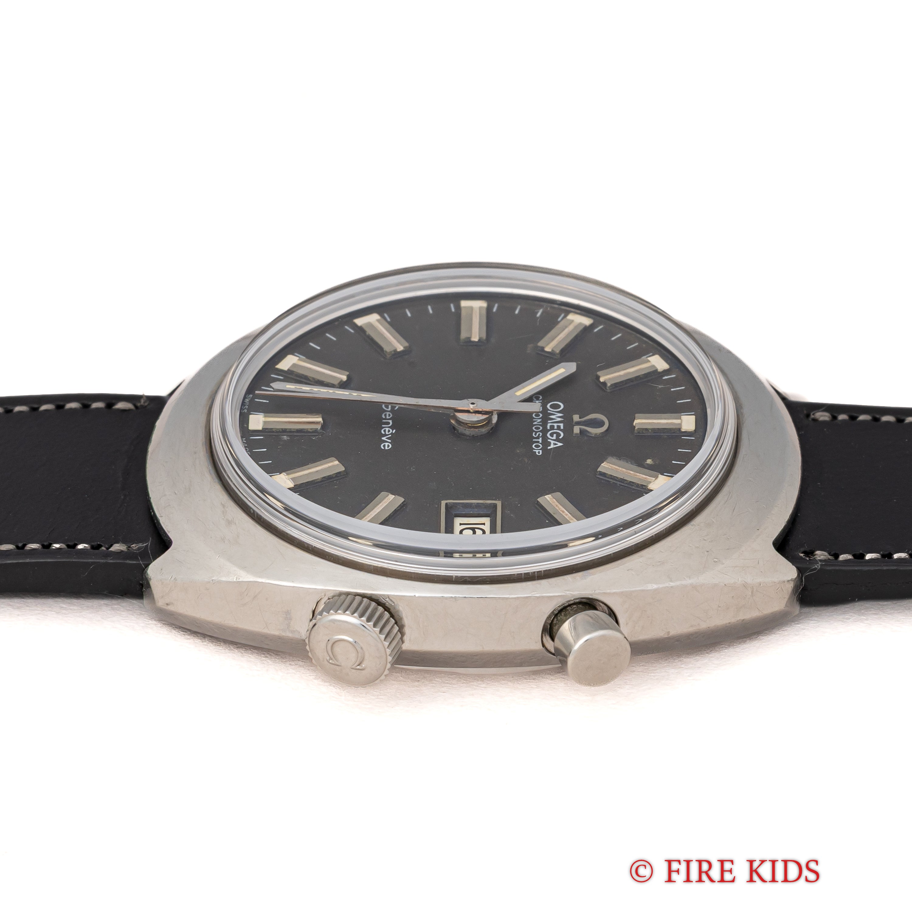 オメガ クロノストップ 1969年製 Ref.146.009 グレーダイヤル 手