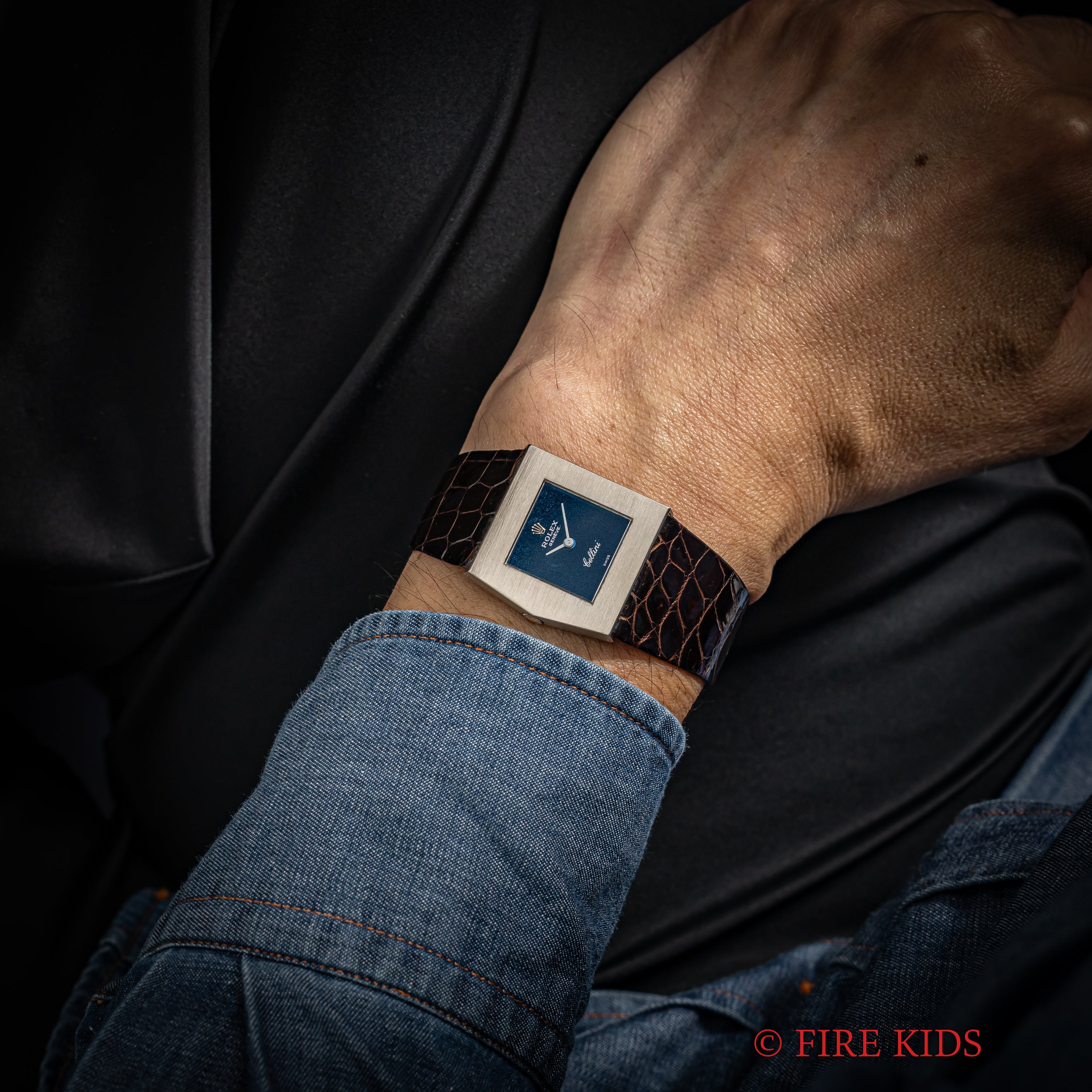 チェリー ロレックス チェリーニ キングマイダス 1971年製 18金無垢