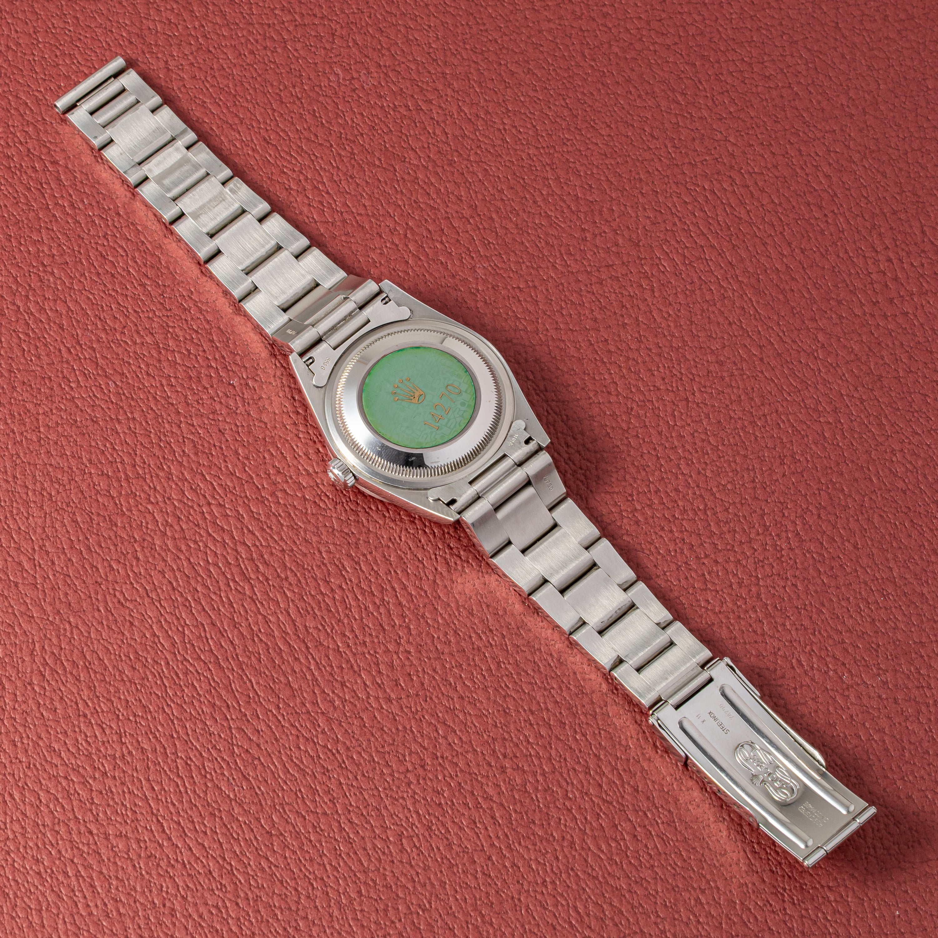 ロレックス エクスプローラーⅠ オンリースイス 1998~1999年製 自動巻き Ref.14270 Cal.3000 箱、ギャラ、冊子付
