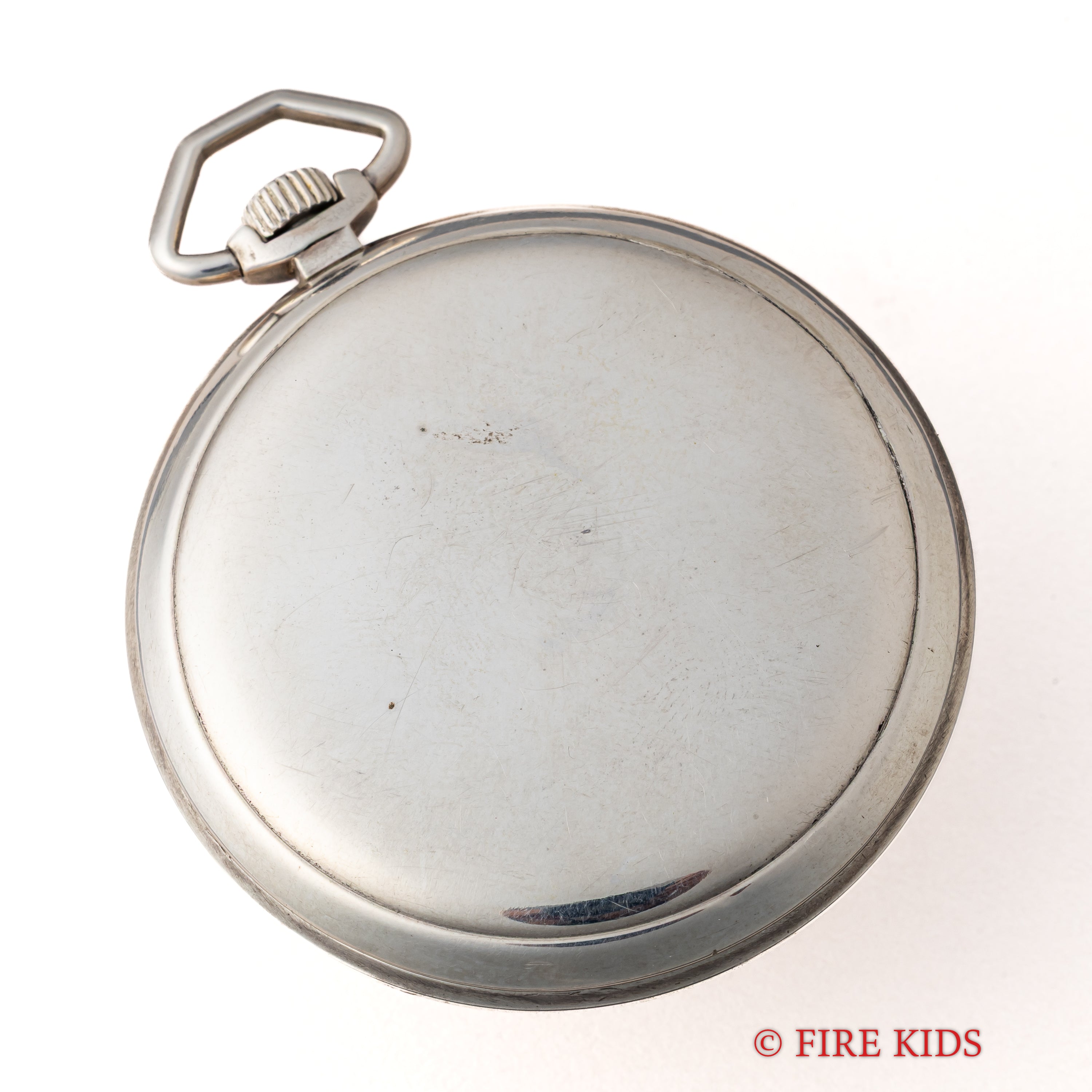 銀無垢　1930年代　LANCET A.ランゲ＆ゾーネ 銀無垢懐中時計 1930年代製 アラビアダイヤル