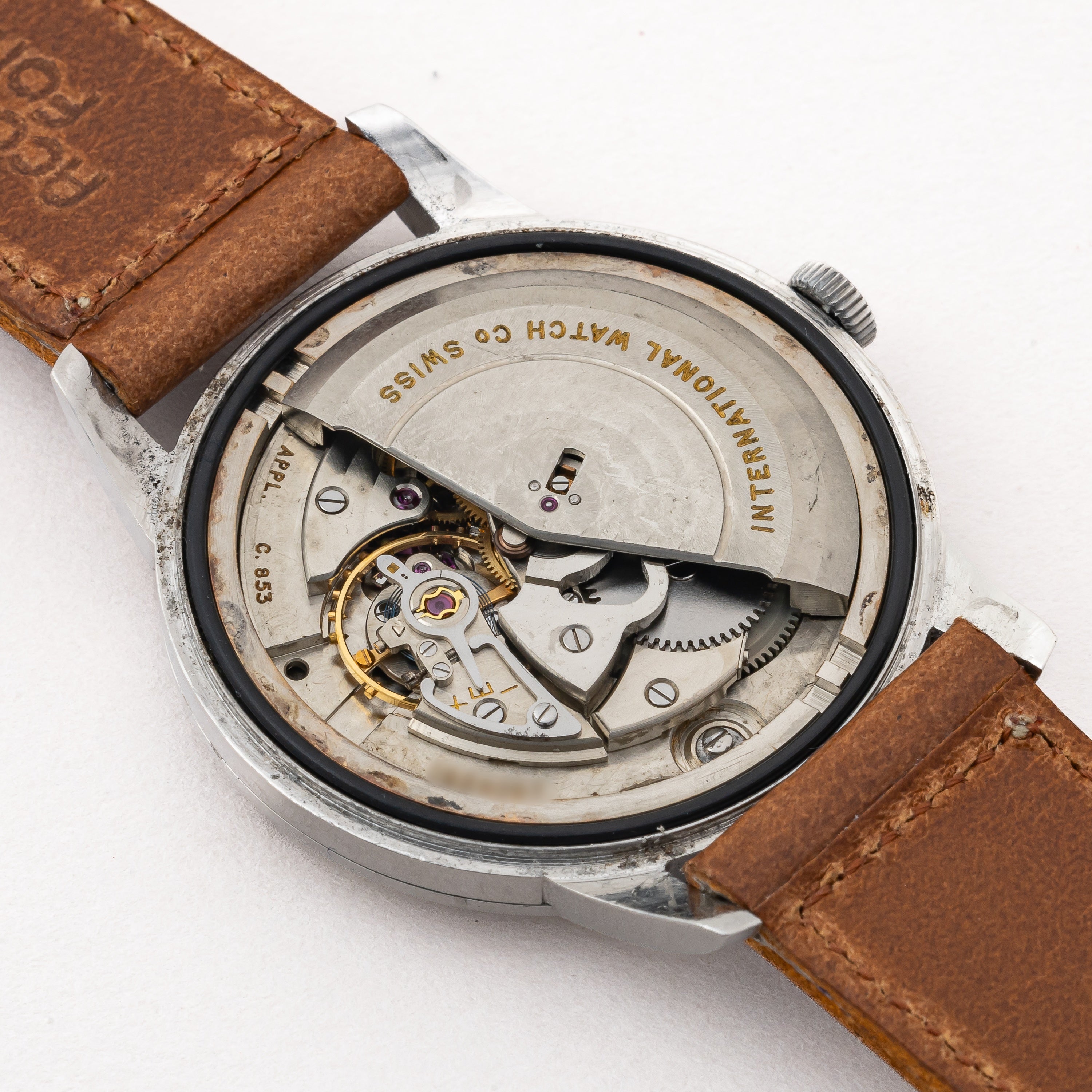 IWC ラウンドケース 1965年製 ペラトン式自動巻き Cal.853