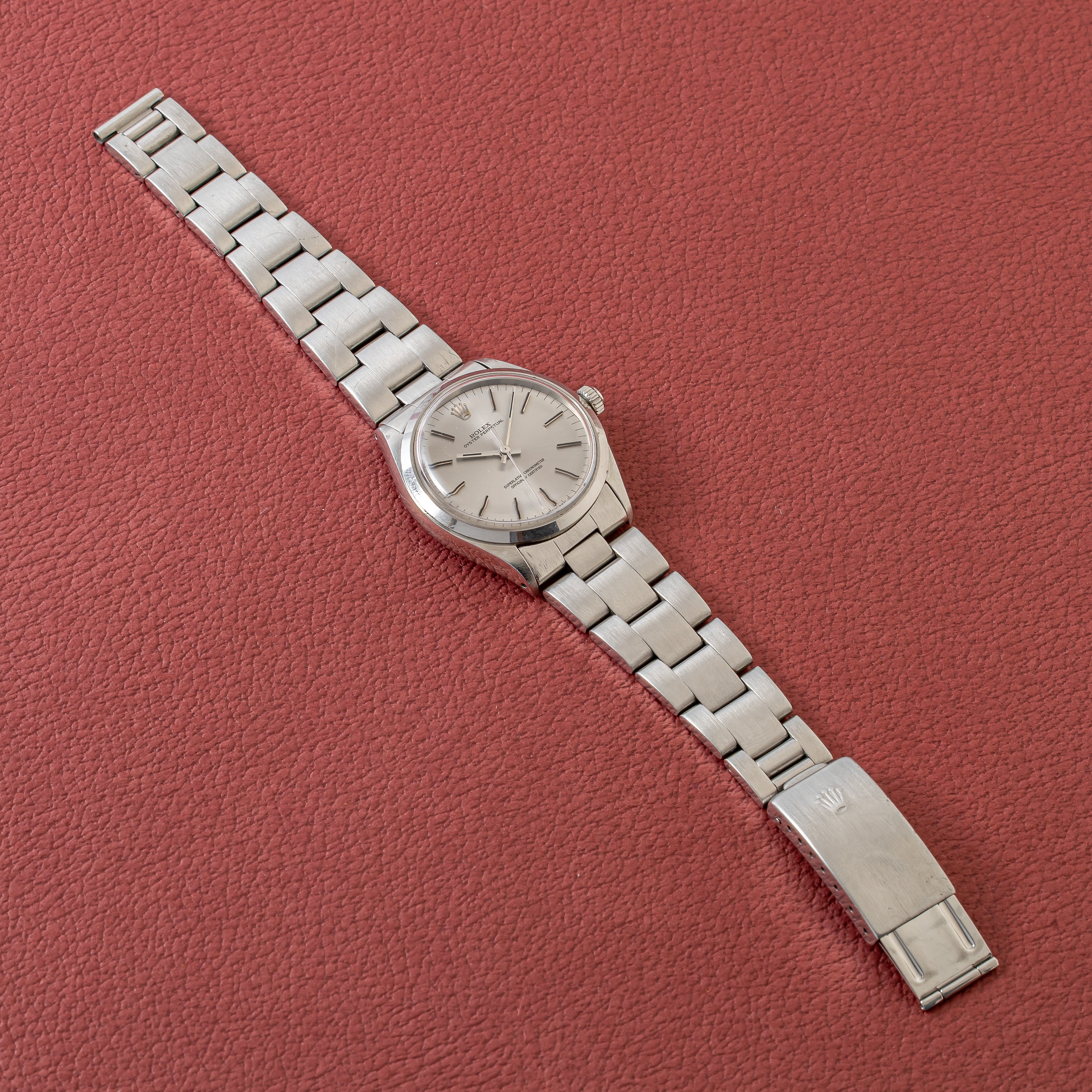 ロレックス オイスターパーペチュアル 1972年製 Ref.1002 ブレス付き
