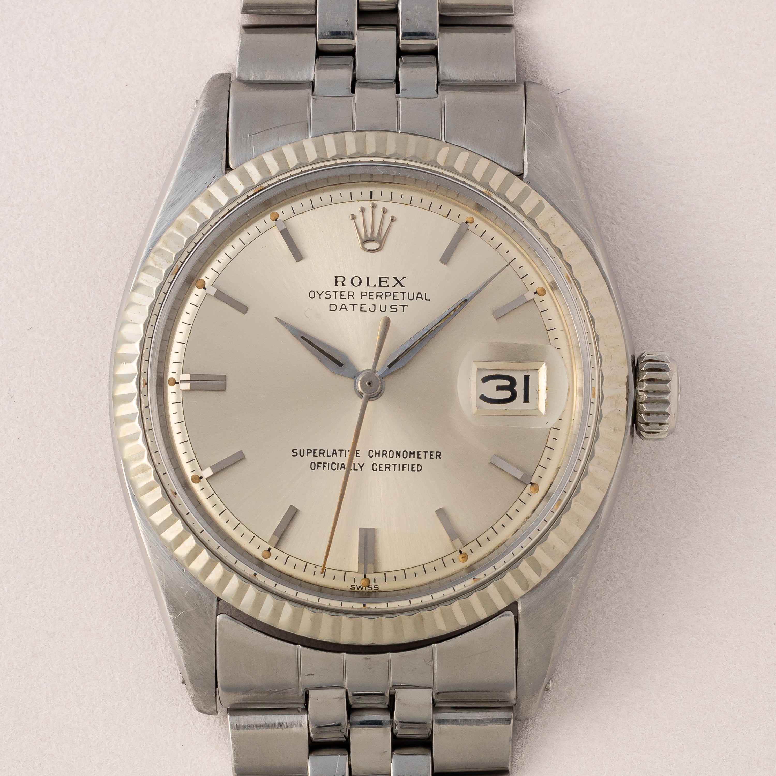 ロレックス デイトジャスト 1964年製 Ref.1601 シルバーダイヤル