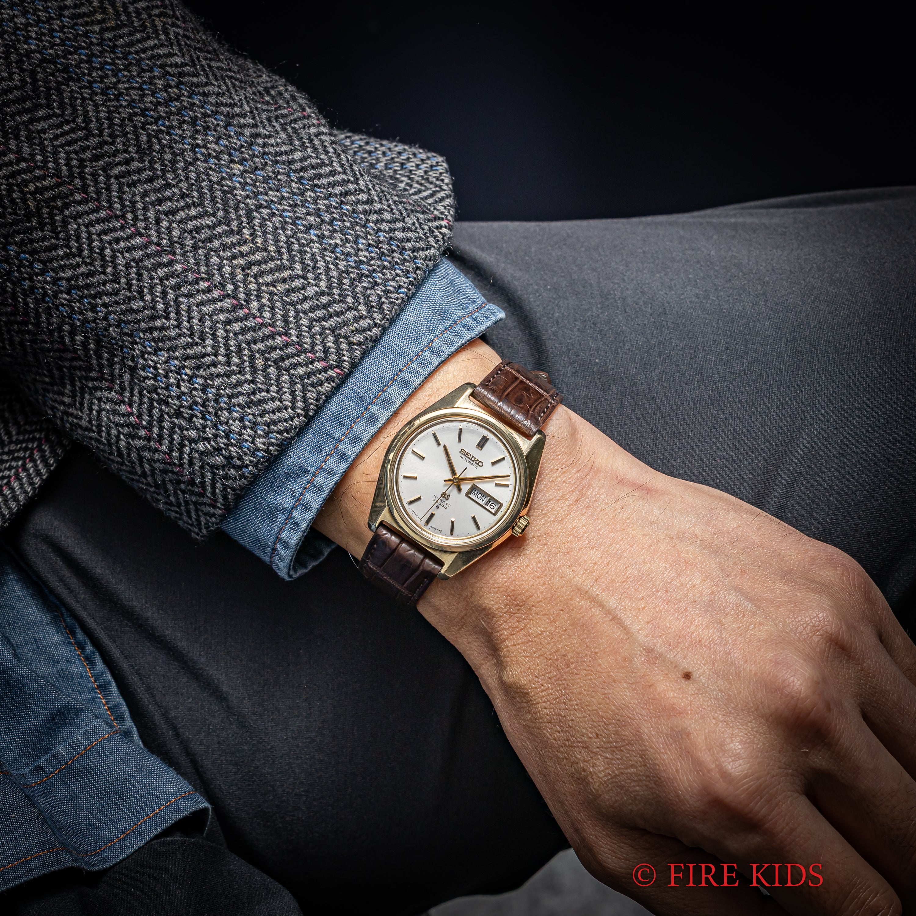 グランドセイコー 1968年製 Ref.6146-8000 希少CAPゴールドケース 36000振動自動巻 61GS