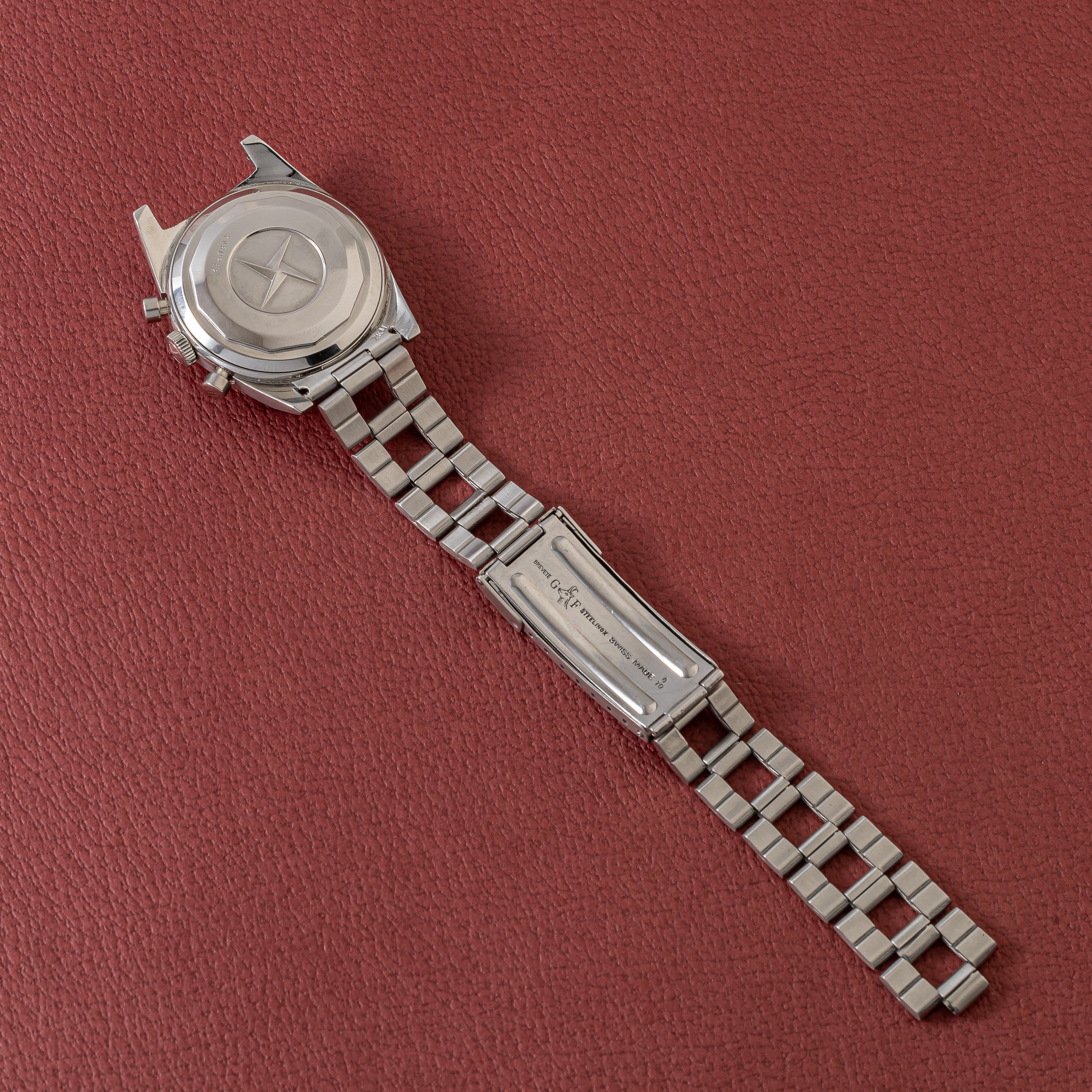 ゼニス エルプリメロ 1970年製 Ref.A385 ケース、アーカイブ、修理納品書付き