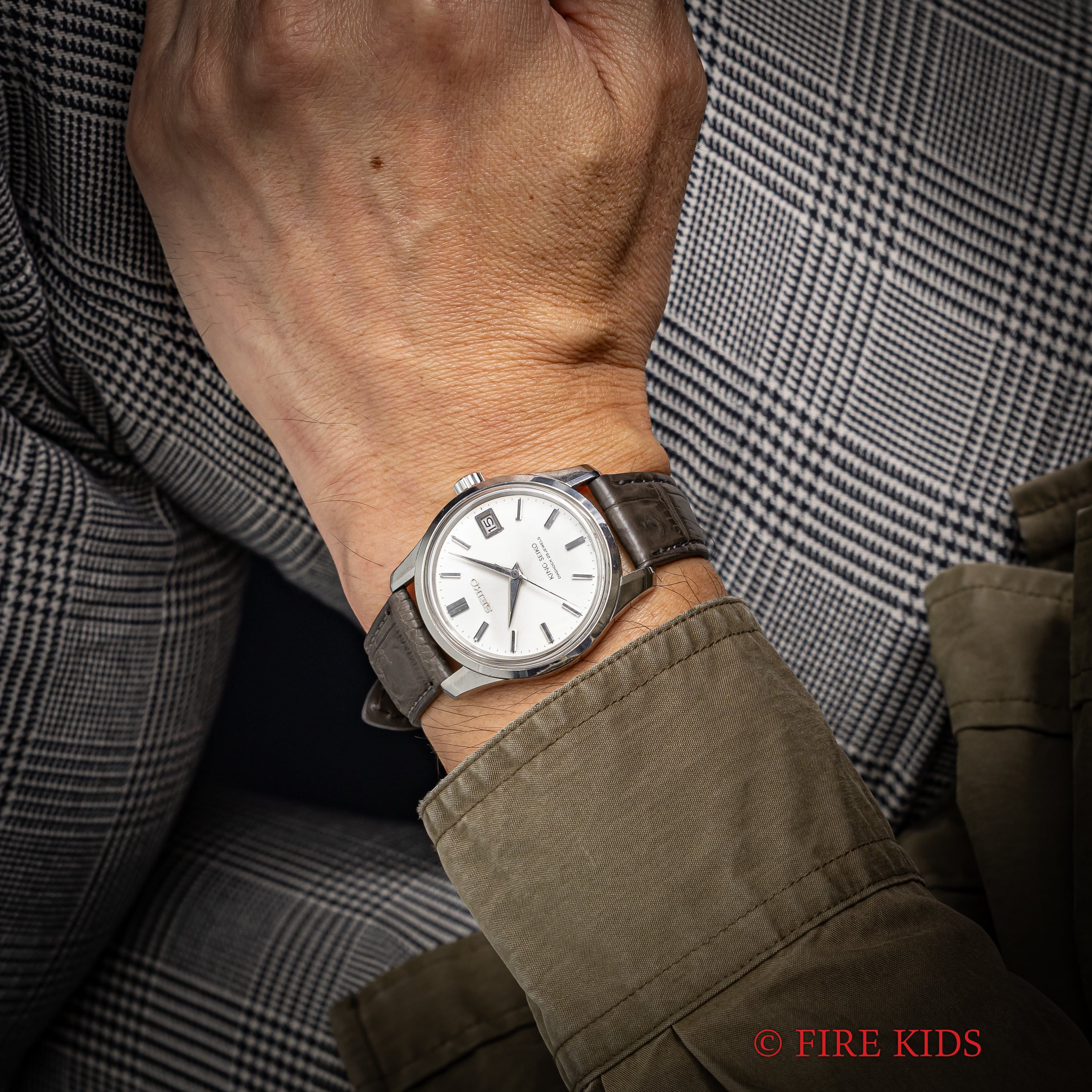 キングセイコー 1966年製 Ref.4402-8000 44KS 手巻 前期型盾