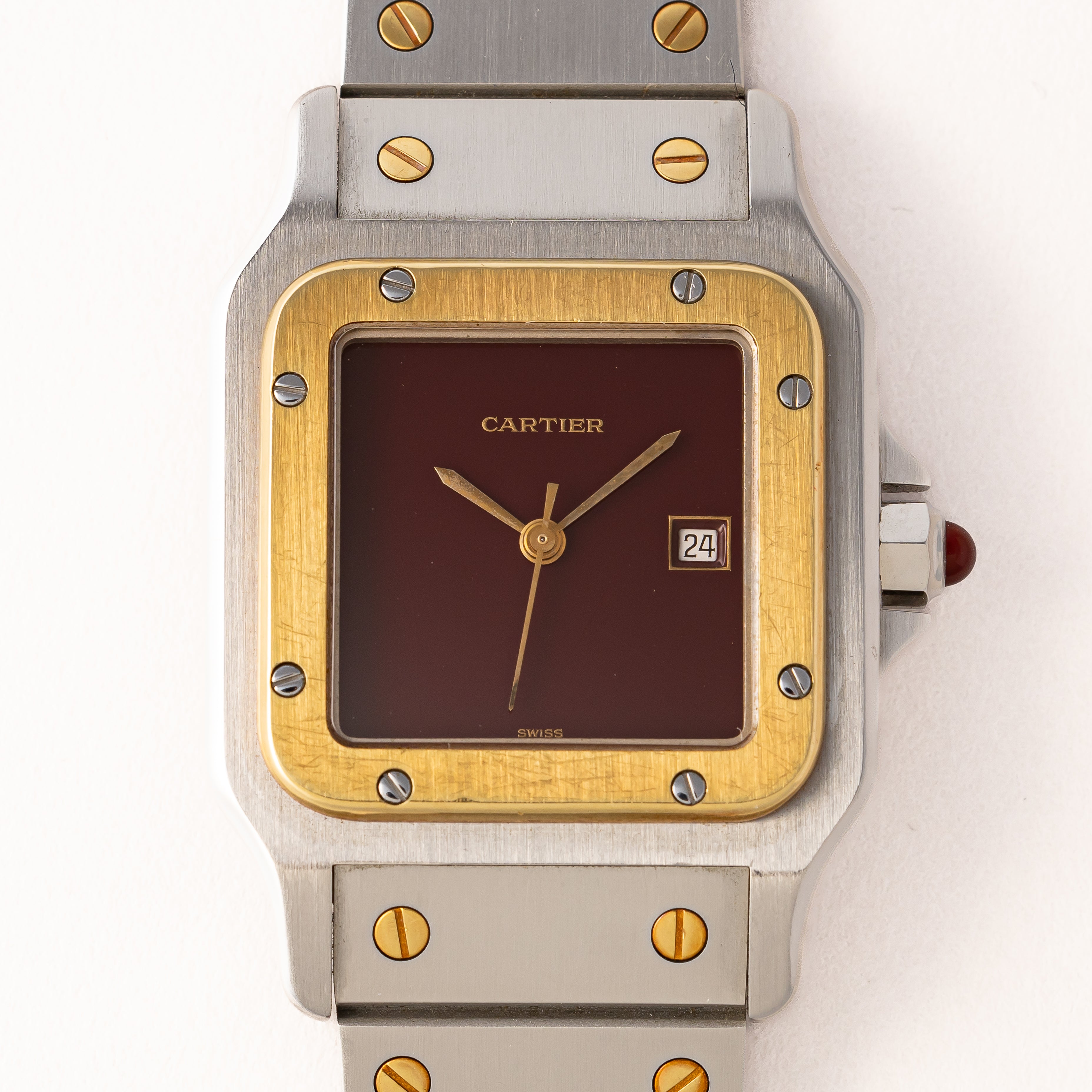 カルティエ サントス 1980年代製 Ref.2961 LMサイズ コンビ