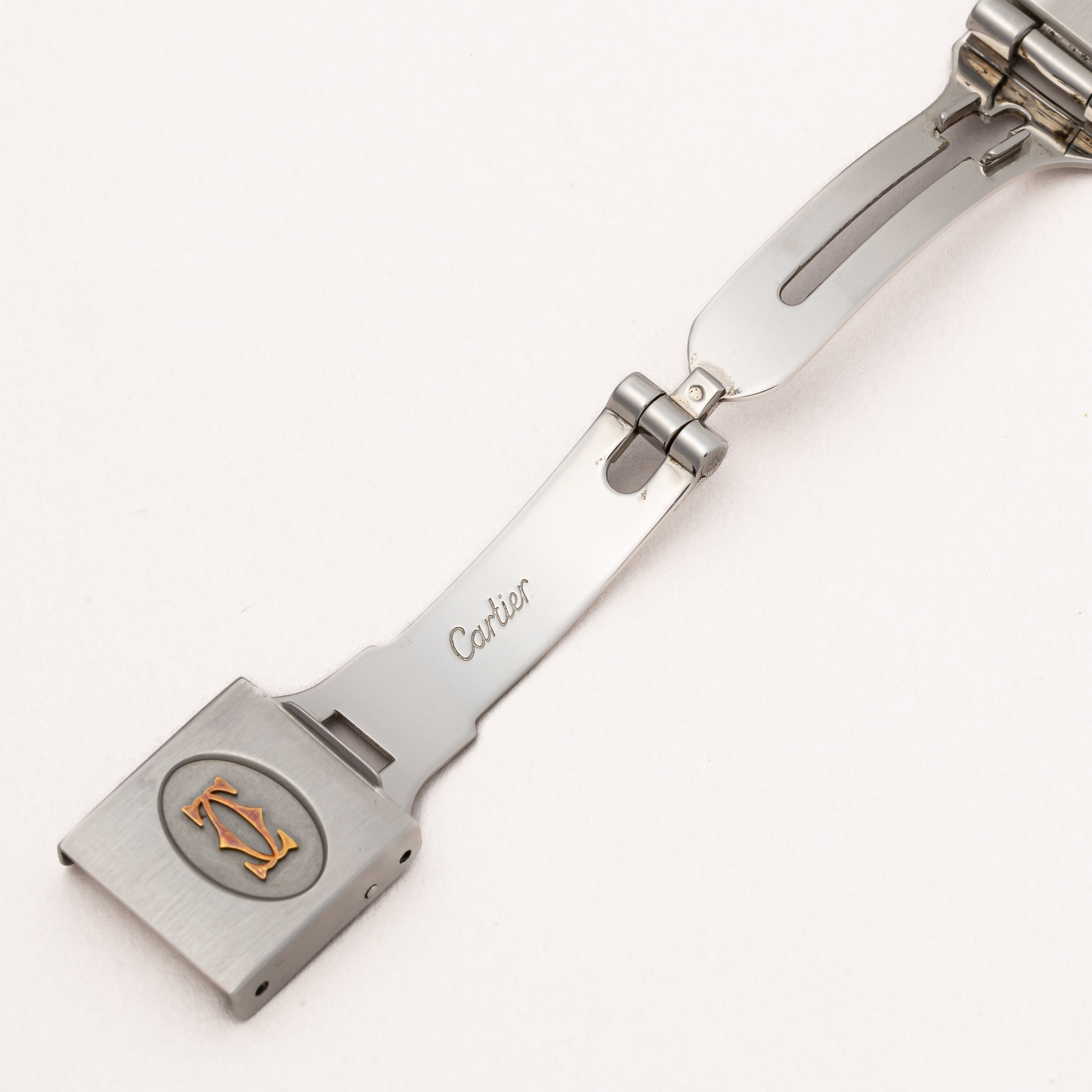 ※京子※　　　　　　　　　　　　　　　　【超激レア 良品】カルティエ カルティエ サントス 1980年代製 Ref.2961 LMサイズ コンビ