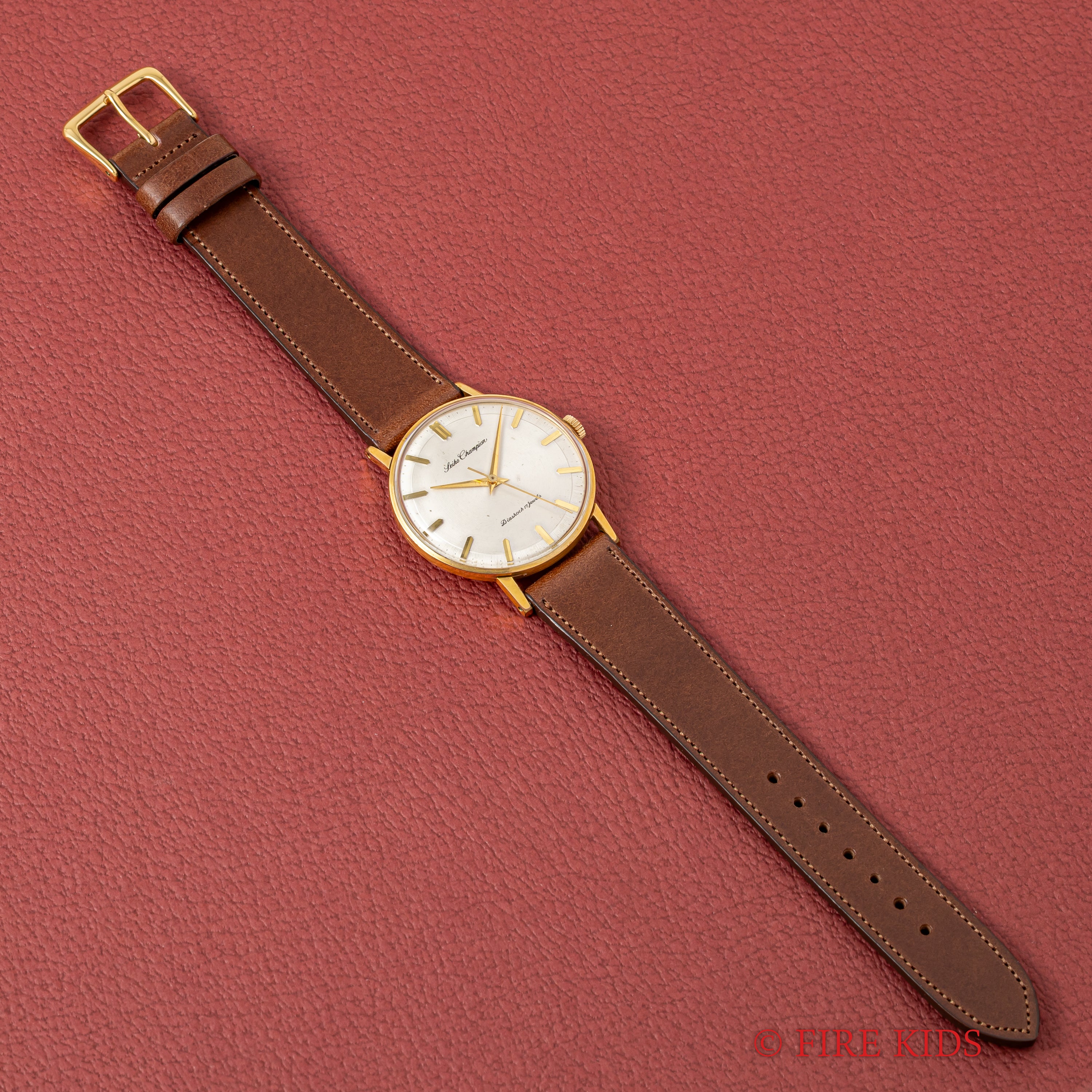 セイコー チャンピオン Ref.15026E 1962年製 レコードダイヤル 手巻き EGPケース