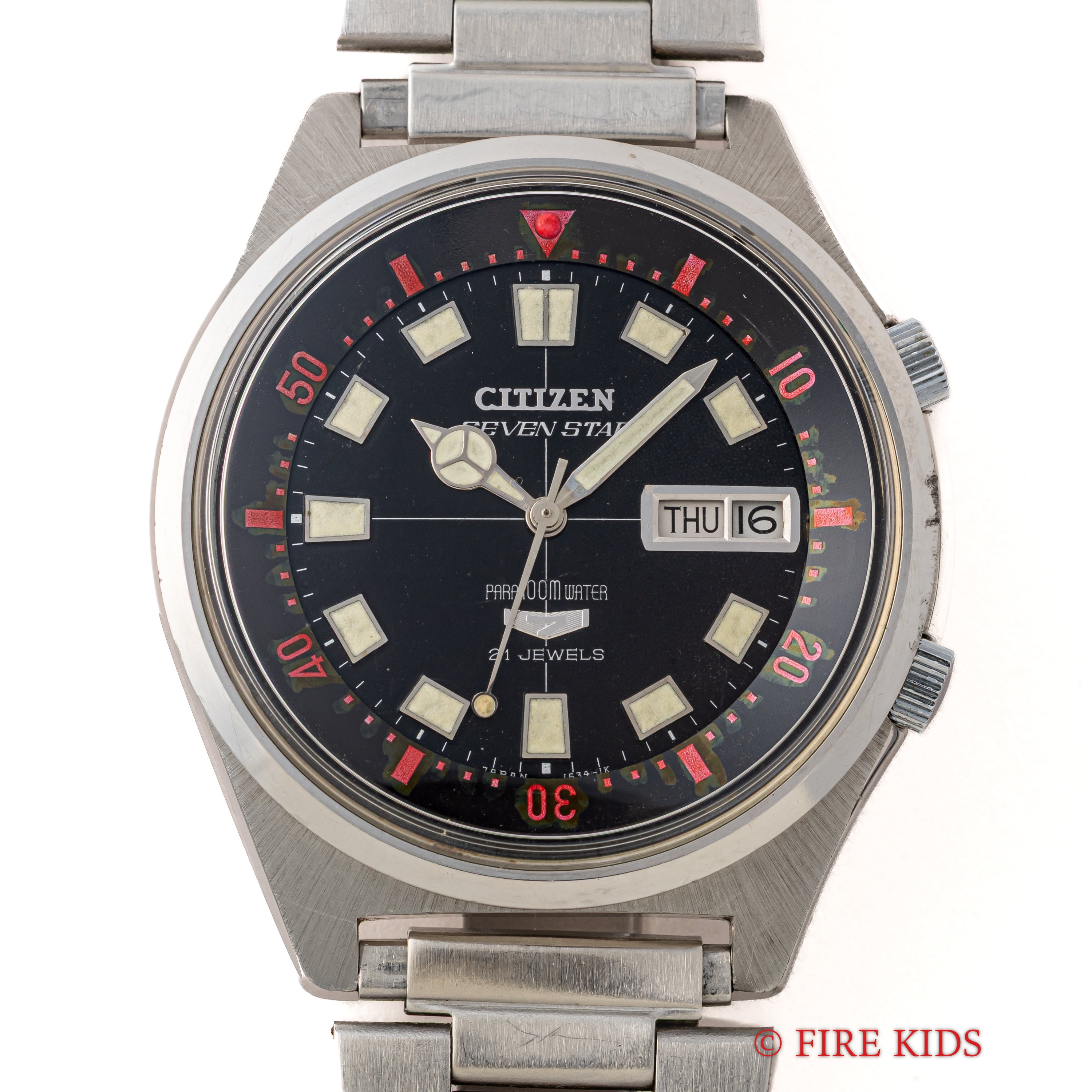 シチズン セブンスター 1968年製 ダイバー デイデイト自動巻き