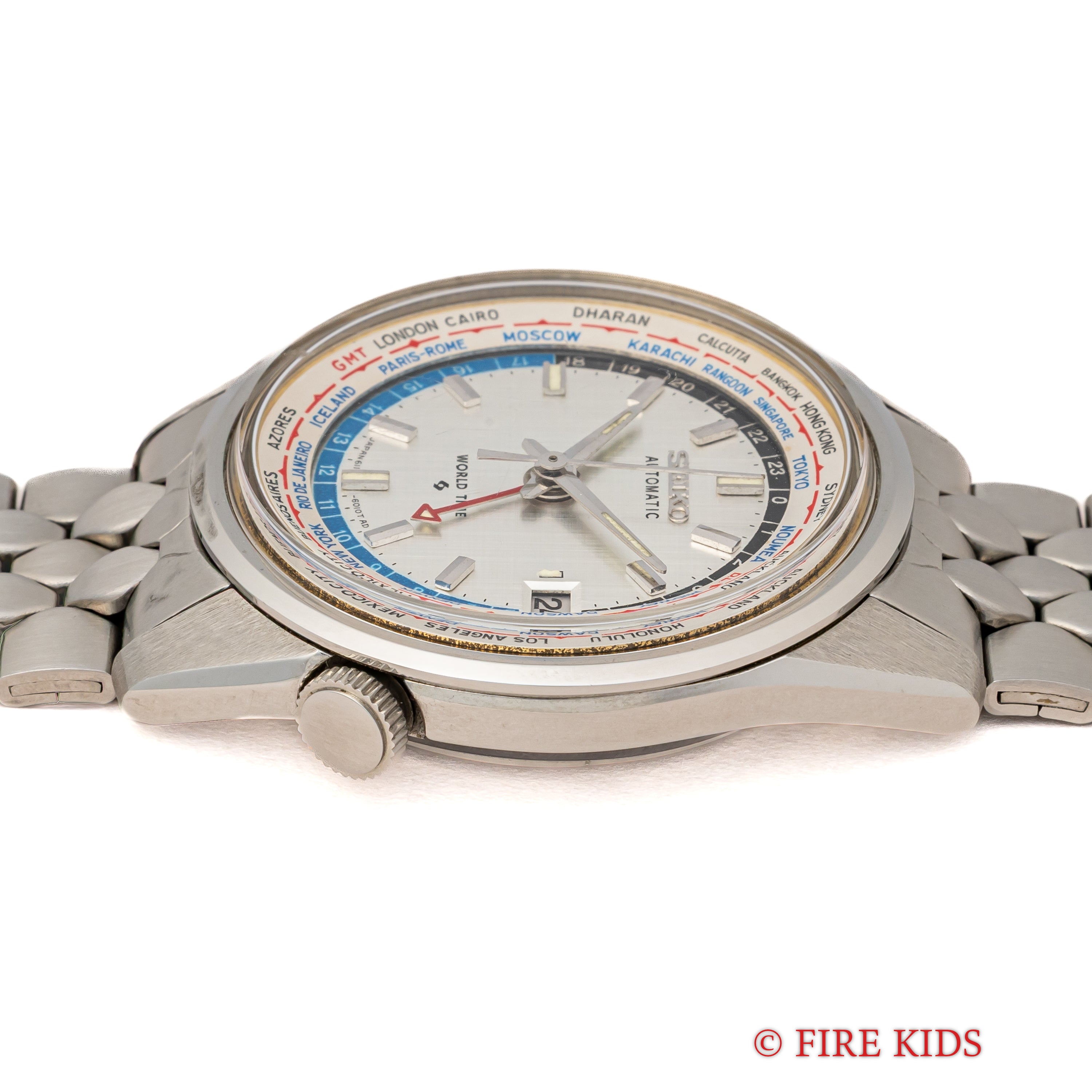 セイコー ワールドタイム 2ndモデル 1969年製 Ref.6117-6010