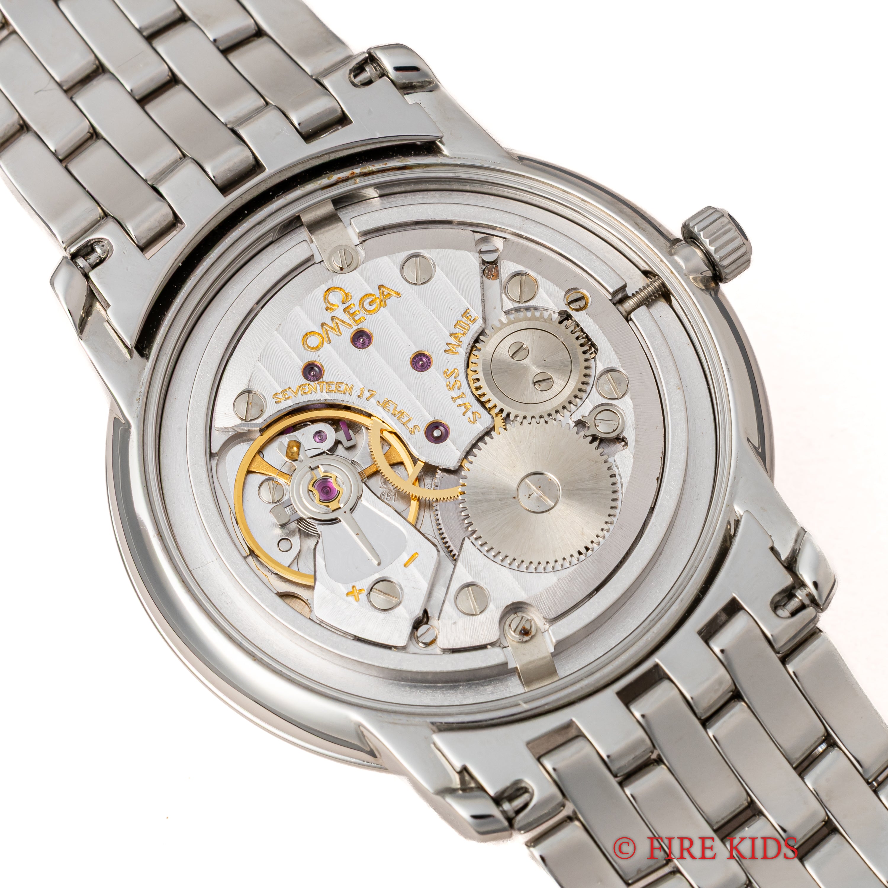 オメガ デ・ヴィル 1993年製 プレステージ Ref.125.0050 純正ステンレスブレス