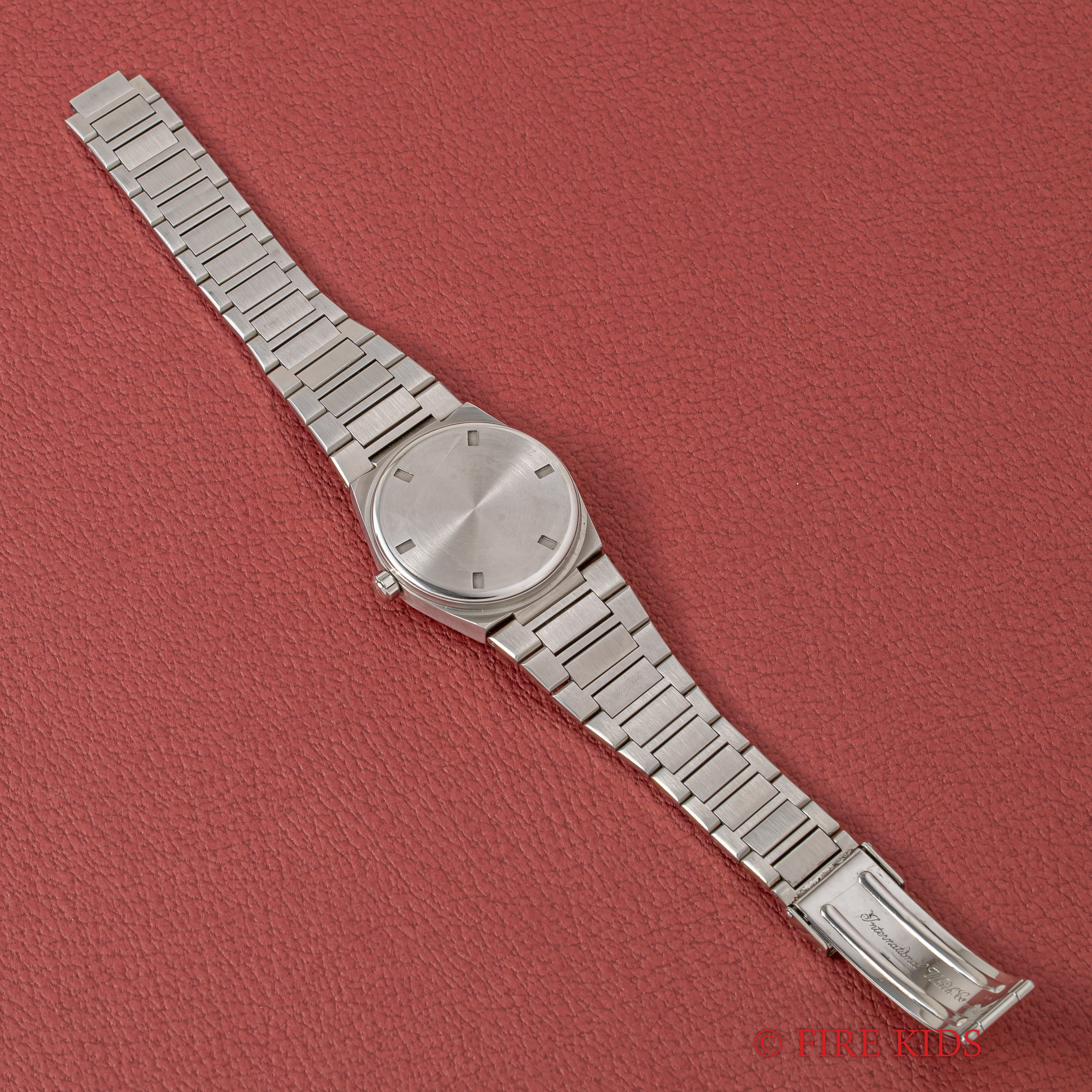 IWC インヂュニア ブラック文字盤 自動巻き 1997年製 Ref.3521 Cal.887/2