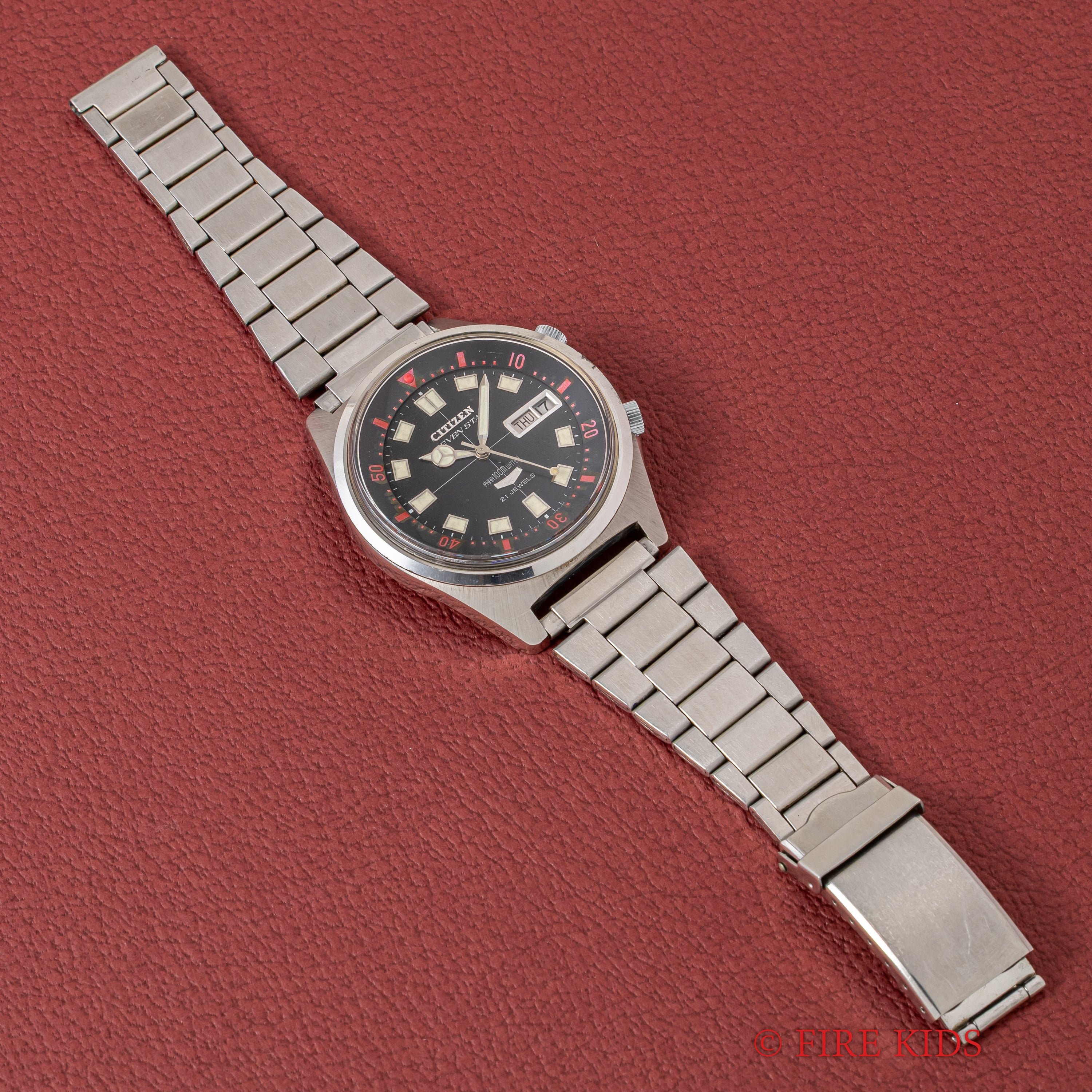 シチズン セブンスター 1968年製 ダイバー デイデイト自動巻き