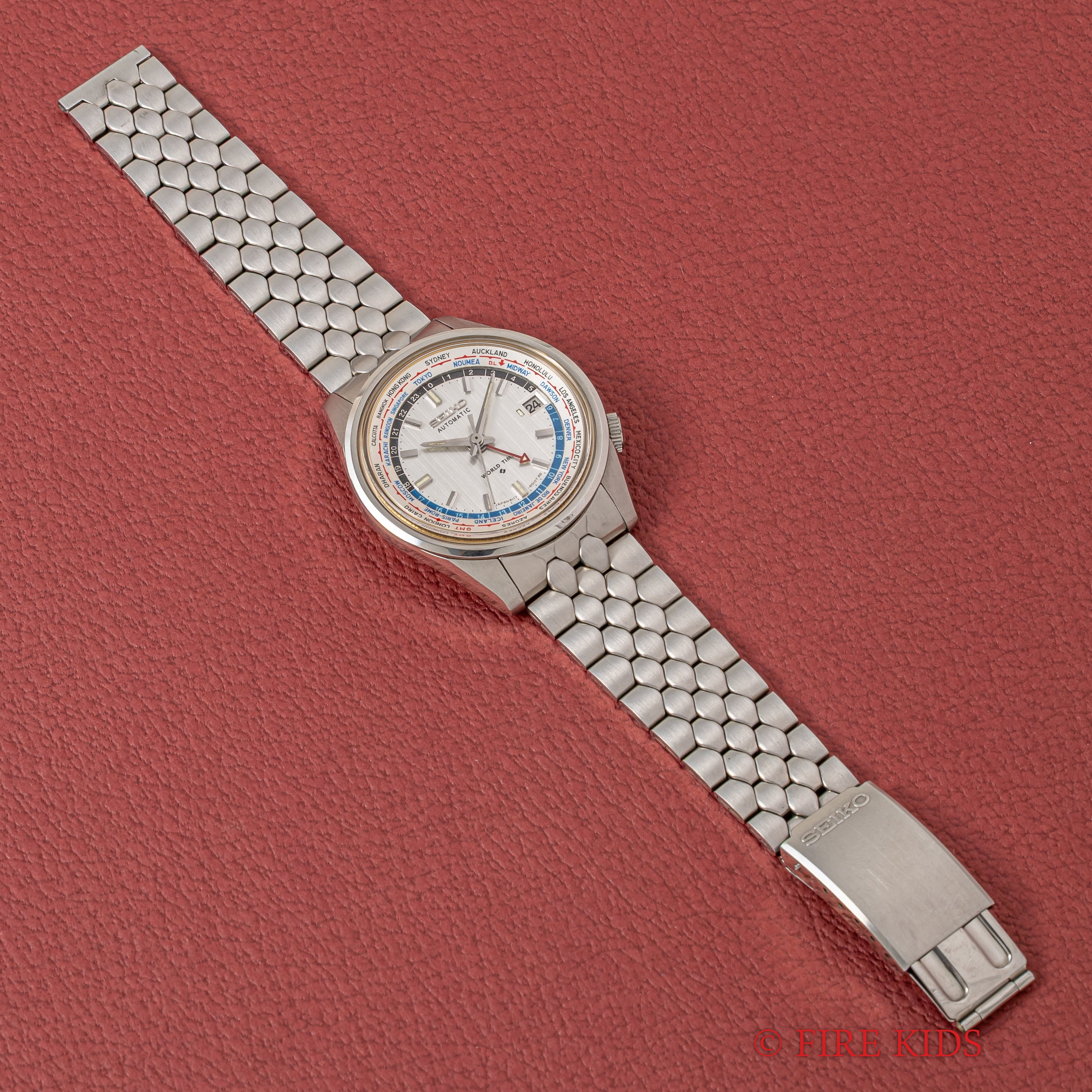 seiko セイコー ワールドタイム 2nd 6117-6010 自動巻き 美品 売り切り セイコー ワールドタイム 2ndモデル 1969年製 Ref.6117-6010