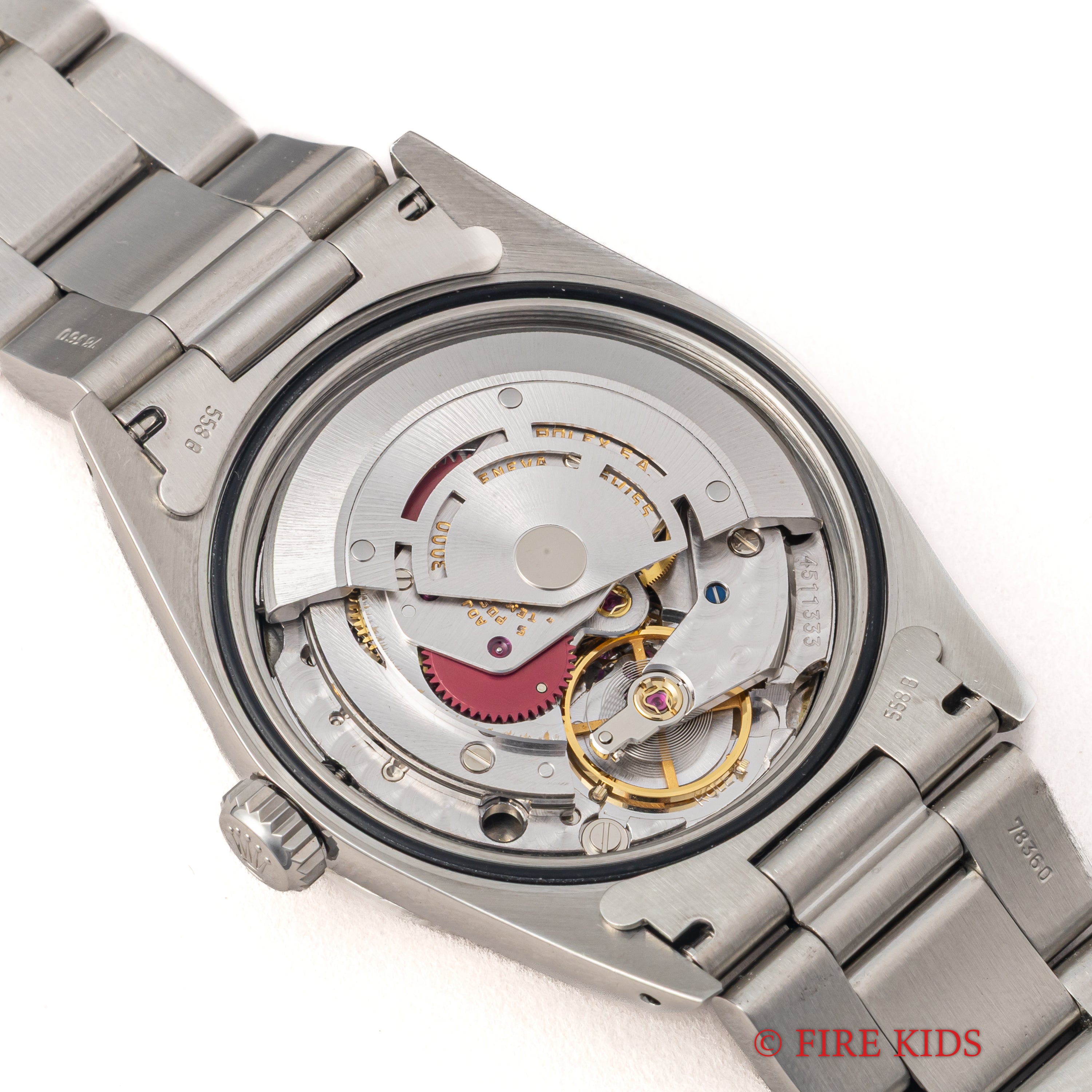 ロレックス エクスプローラーⅠ Ref.14270 ブラックアウト 1990年～1991年製 E番 シルバーレター シングルロックブレス