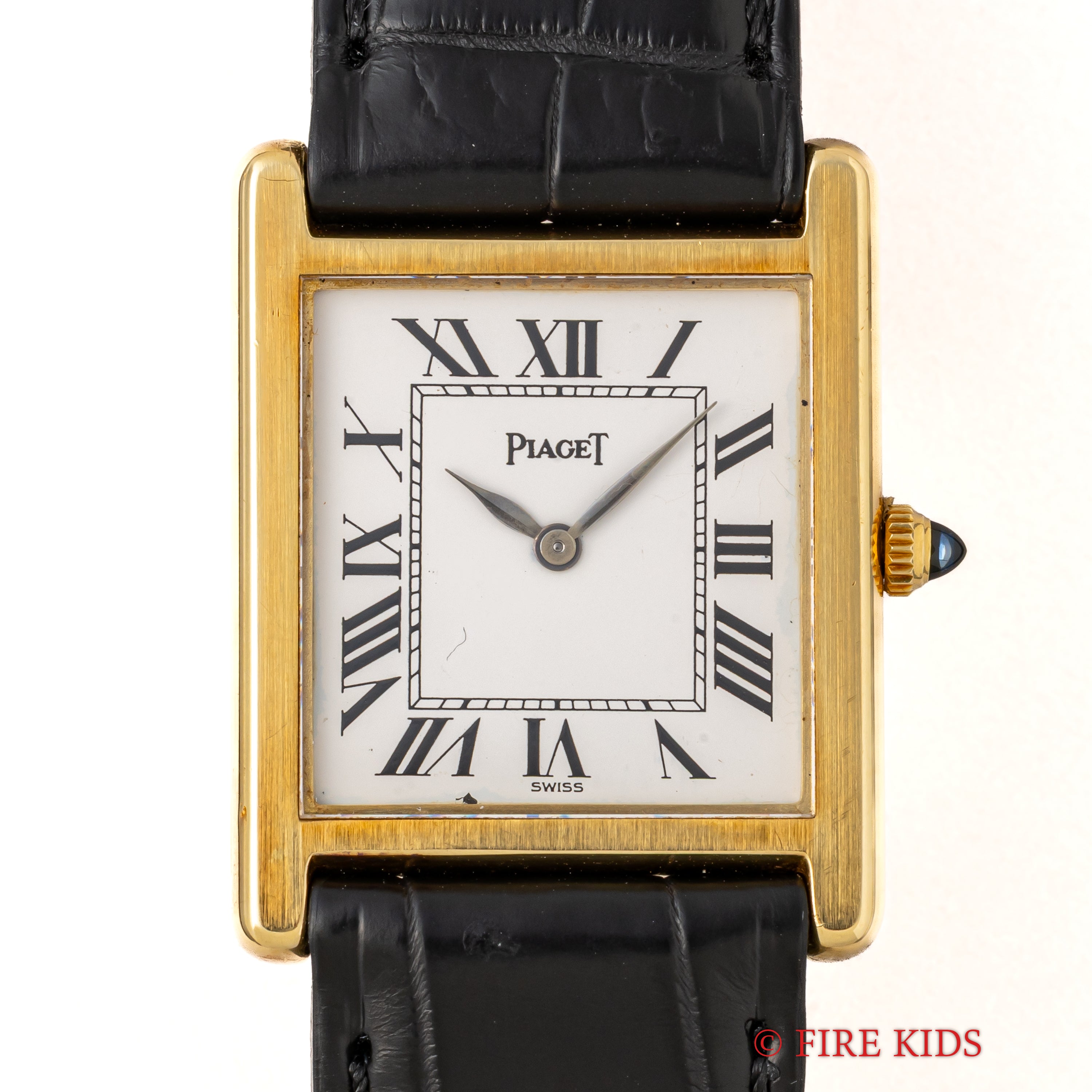 ピアジェ トラディション タンク 18金無垢  1980年代製 手巻き Ref.90802D