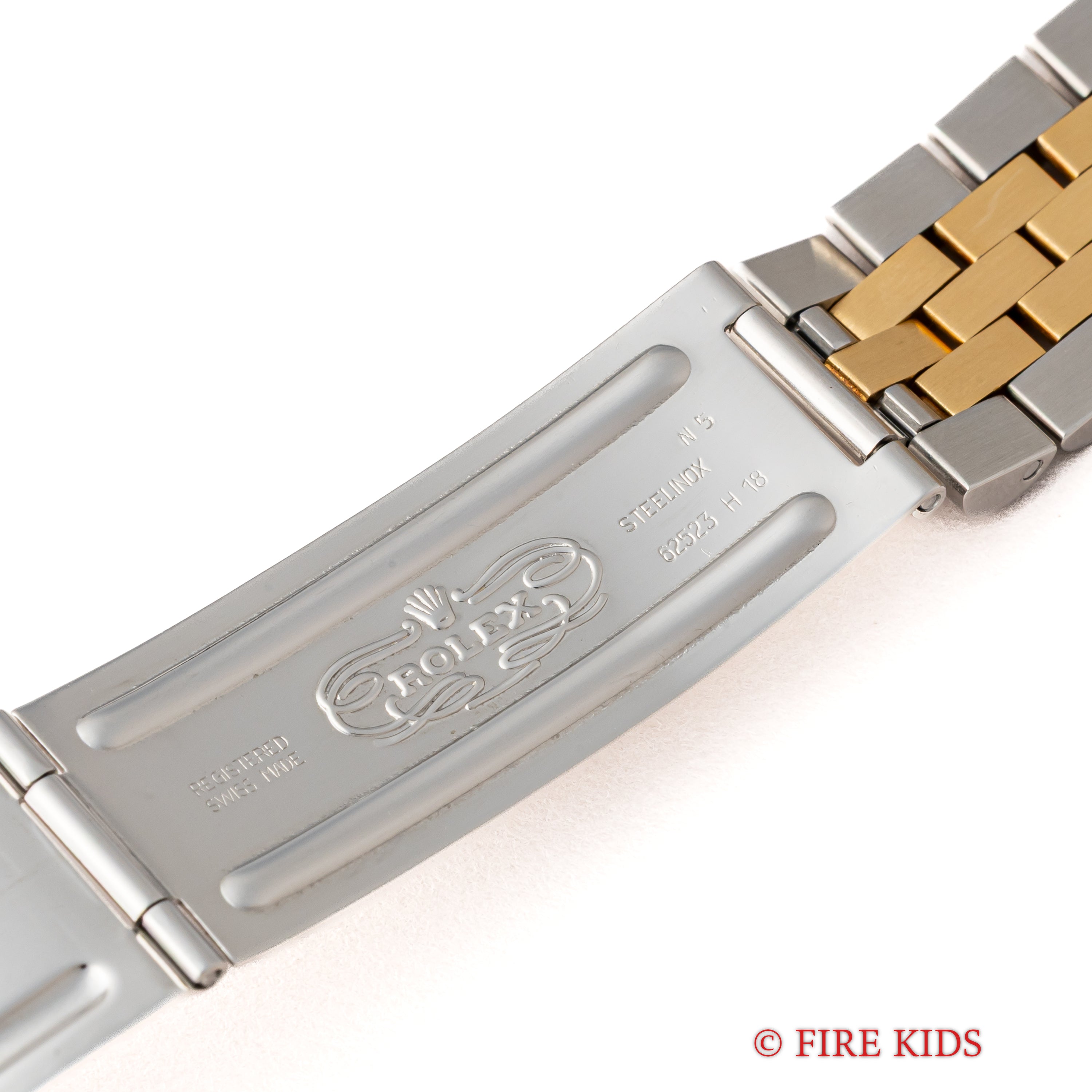 ロレックス 1989年～1990年製 オイスターパーペチュアルデイト コンビ Ref.15223 ホワイトローマンダイヤル 箱、ギャラ付