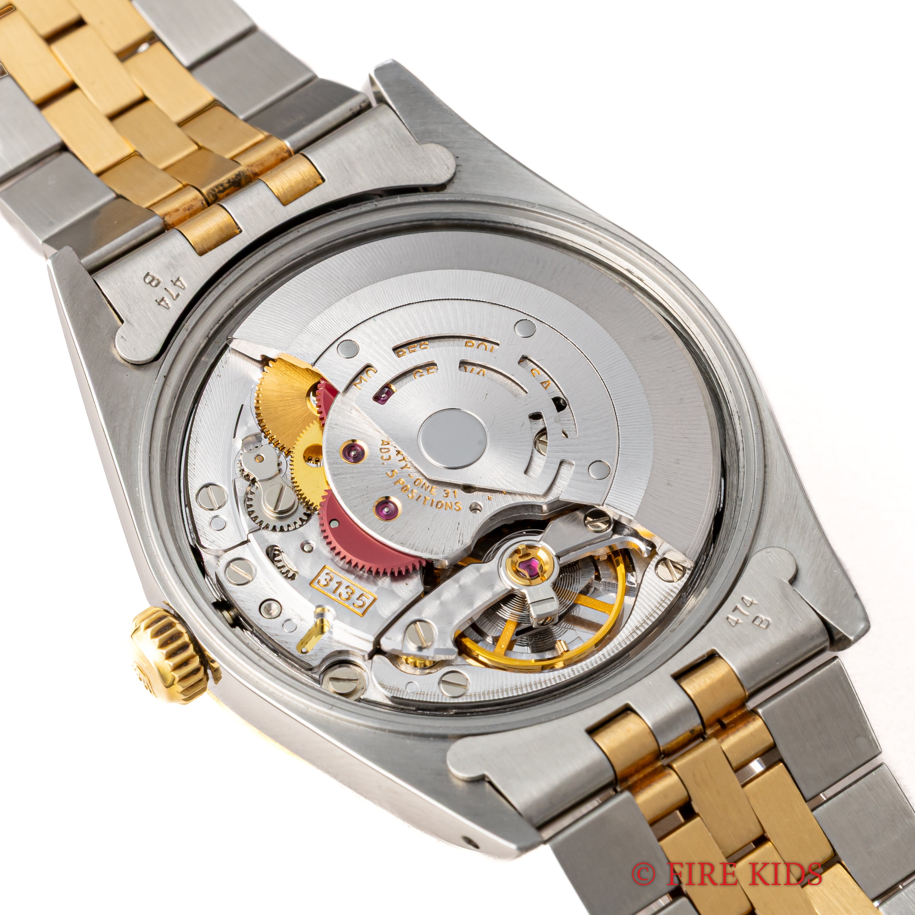 ロレックス 1989年～1990年製 オイスターパーペチュアルデイト コンビ Ref.15223 ホワイトローマンダイヤル 箱、ギャラ付