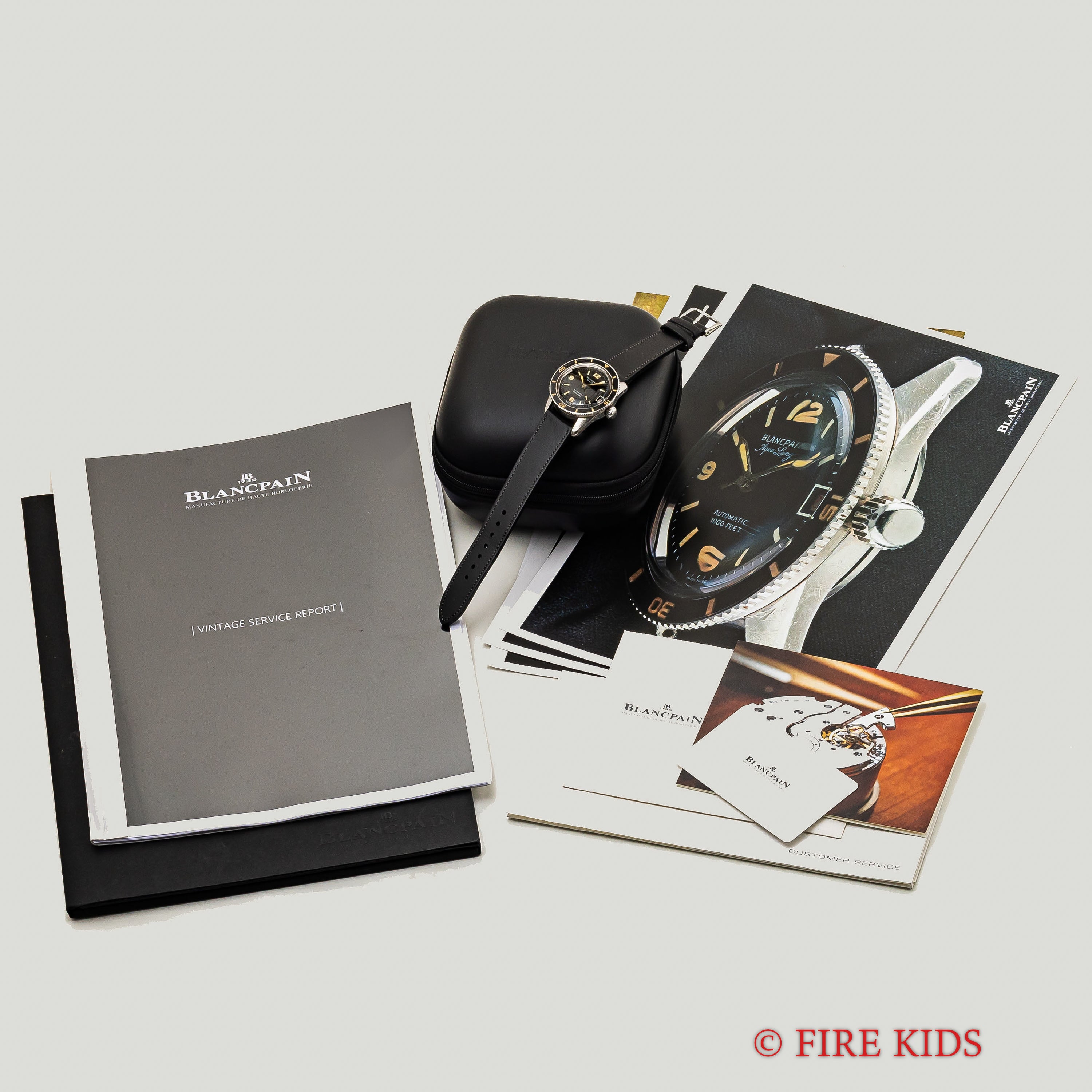 ブランパン アクアラング 1960年代製 自動巻 Cal.R.585 2022年メーカー修理レポート