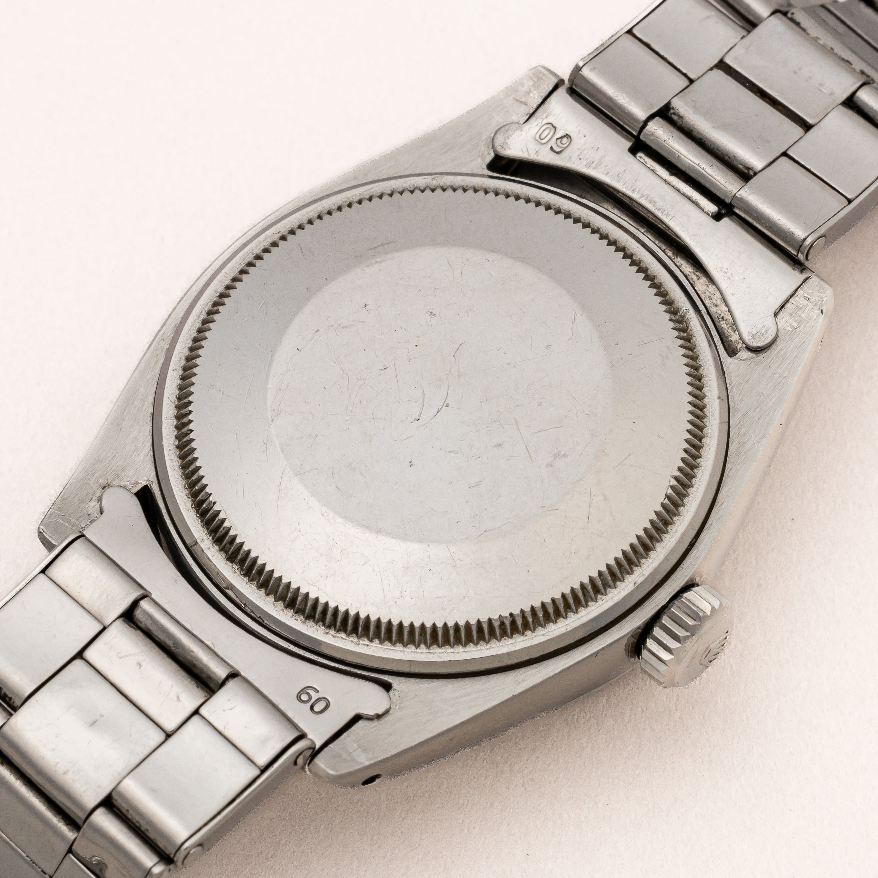 ロレックス オイスターパーペチュアルデイト 1965年製 Ref.1500 シルバーダイヤル