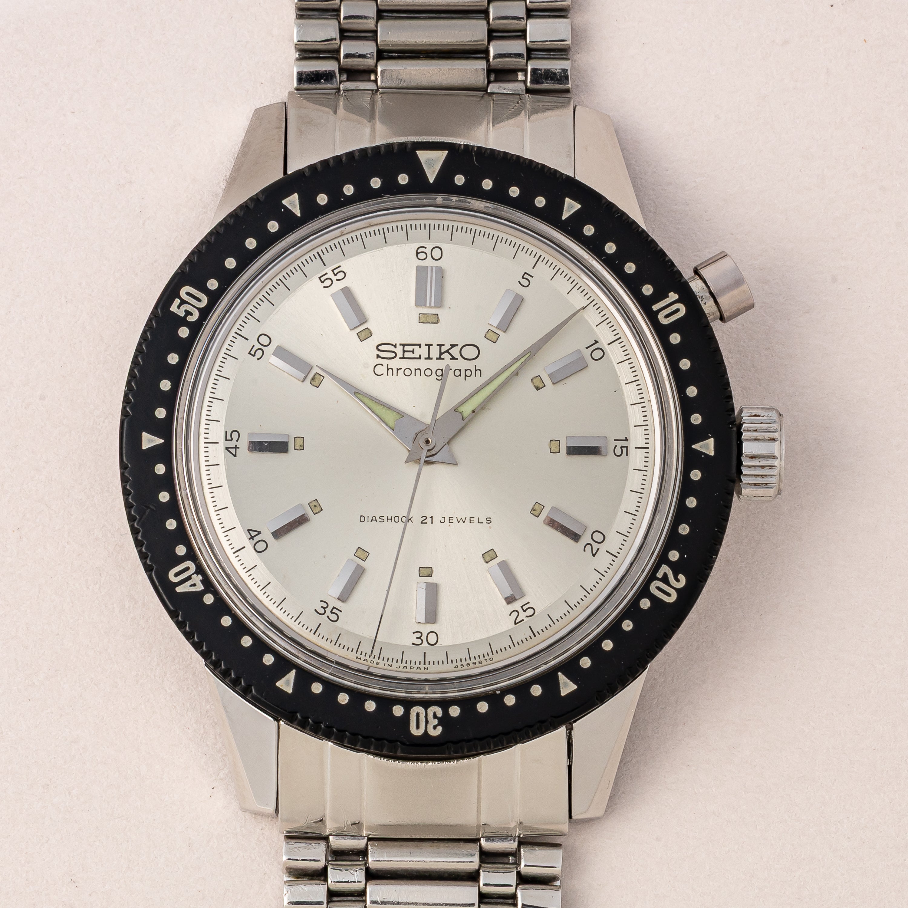 セイコー ワンプッシュクロノグラフ 1964年製 Ref.45899 聖火