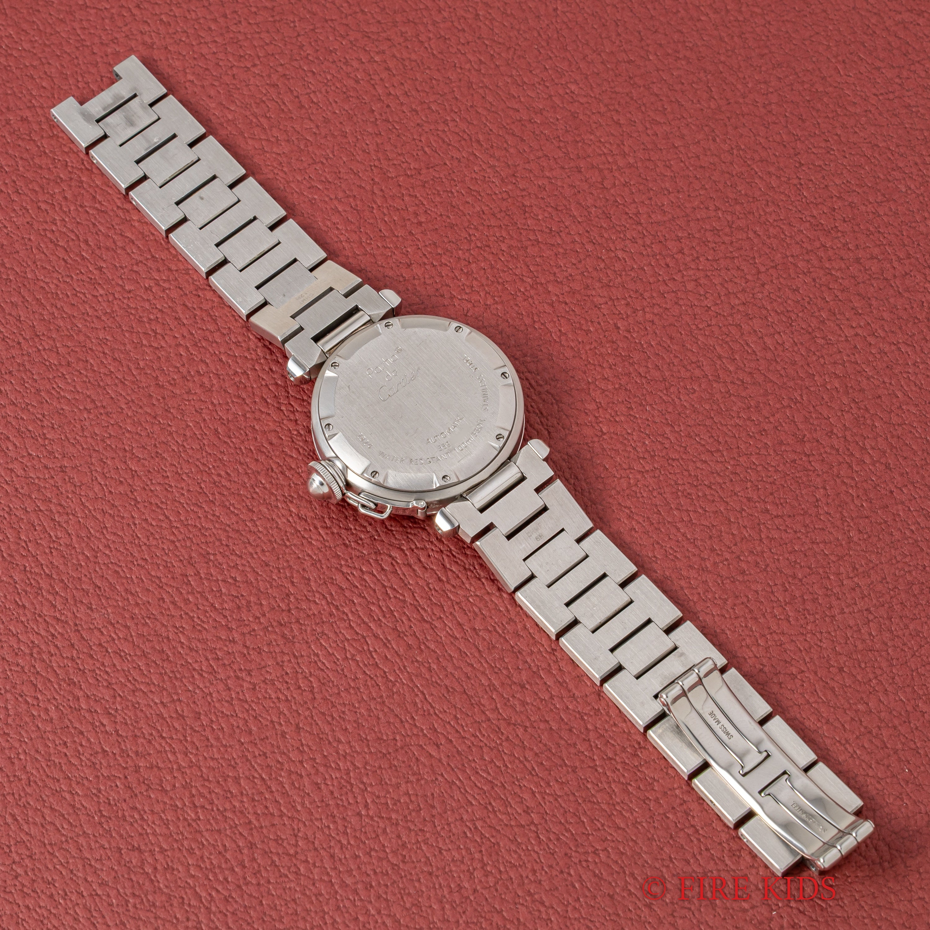 カルティエ パシャC 2000年代製 Ref.2324 ホワイトダイヤル  オートマチック