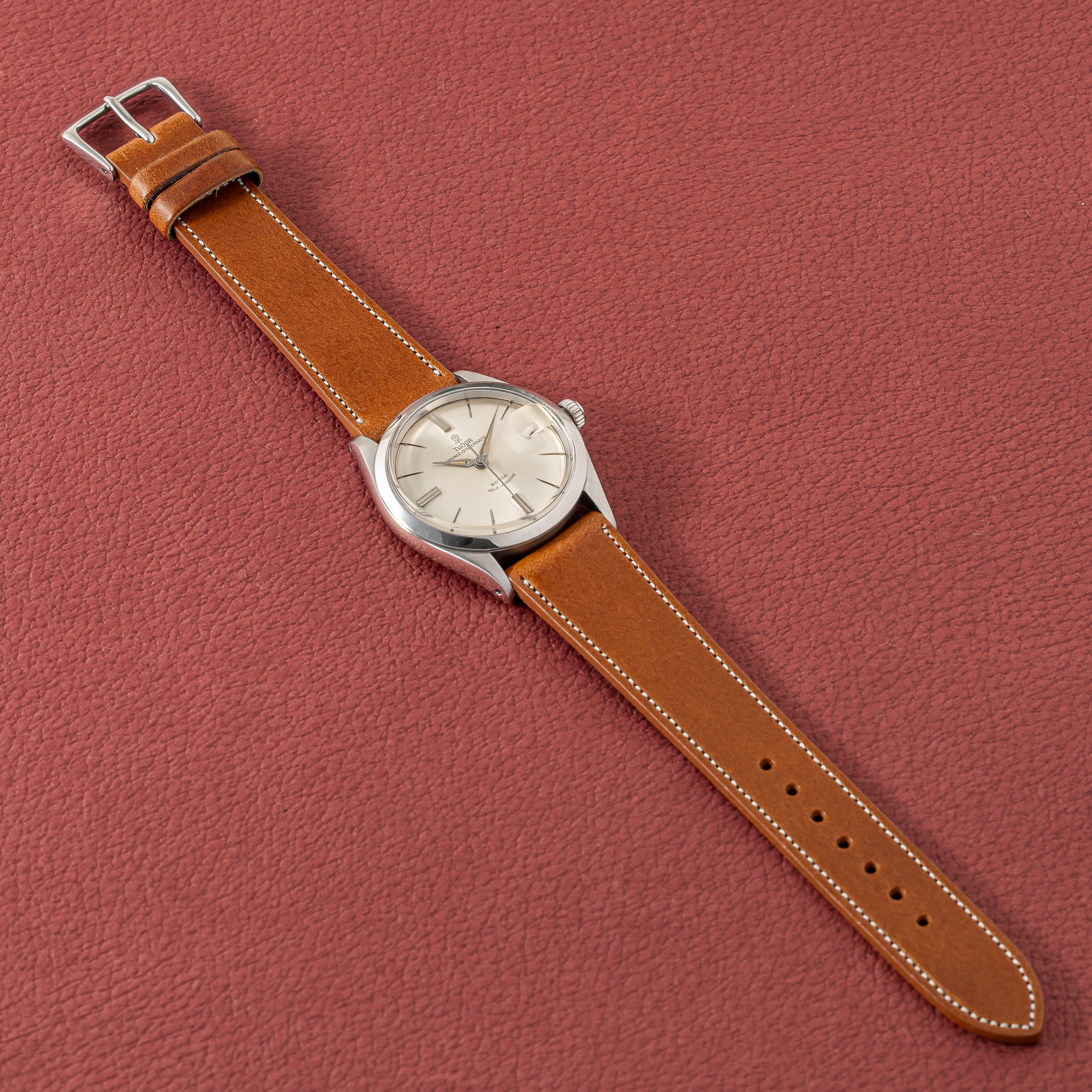 RT-131077様 チュードル PRINCE OYSTERDATE Ref-7966 Small Rose Gold Index